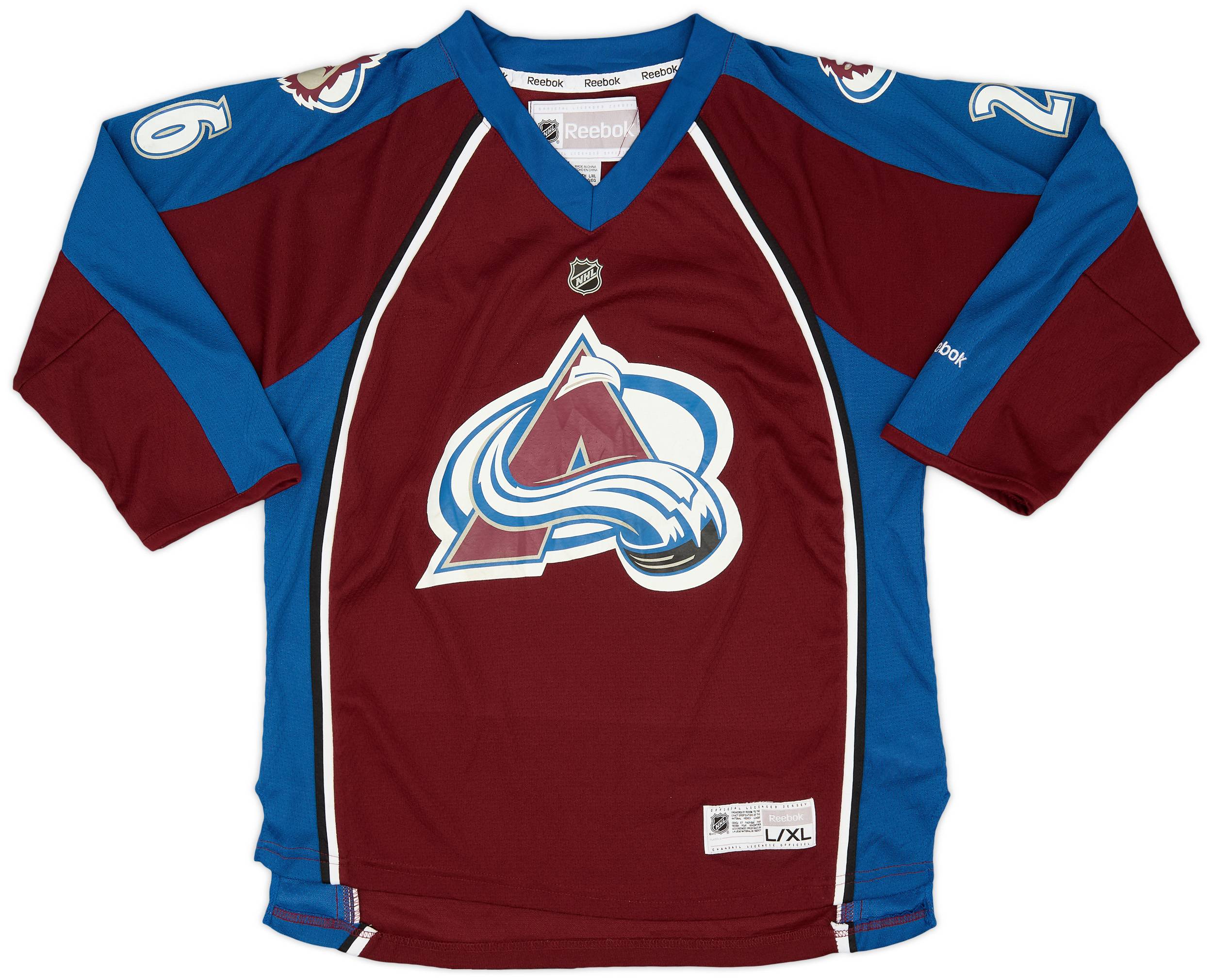2011-14 Colorado Avalanche Stastny #26 Reebok Replica Home Jersey - 8/10 - (XL.Boys)