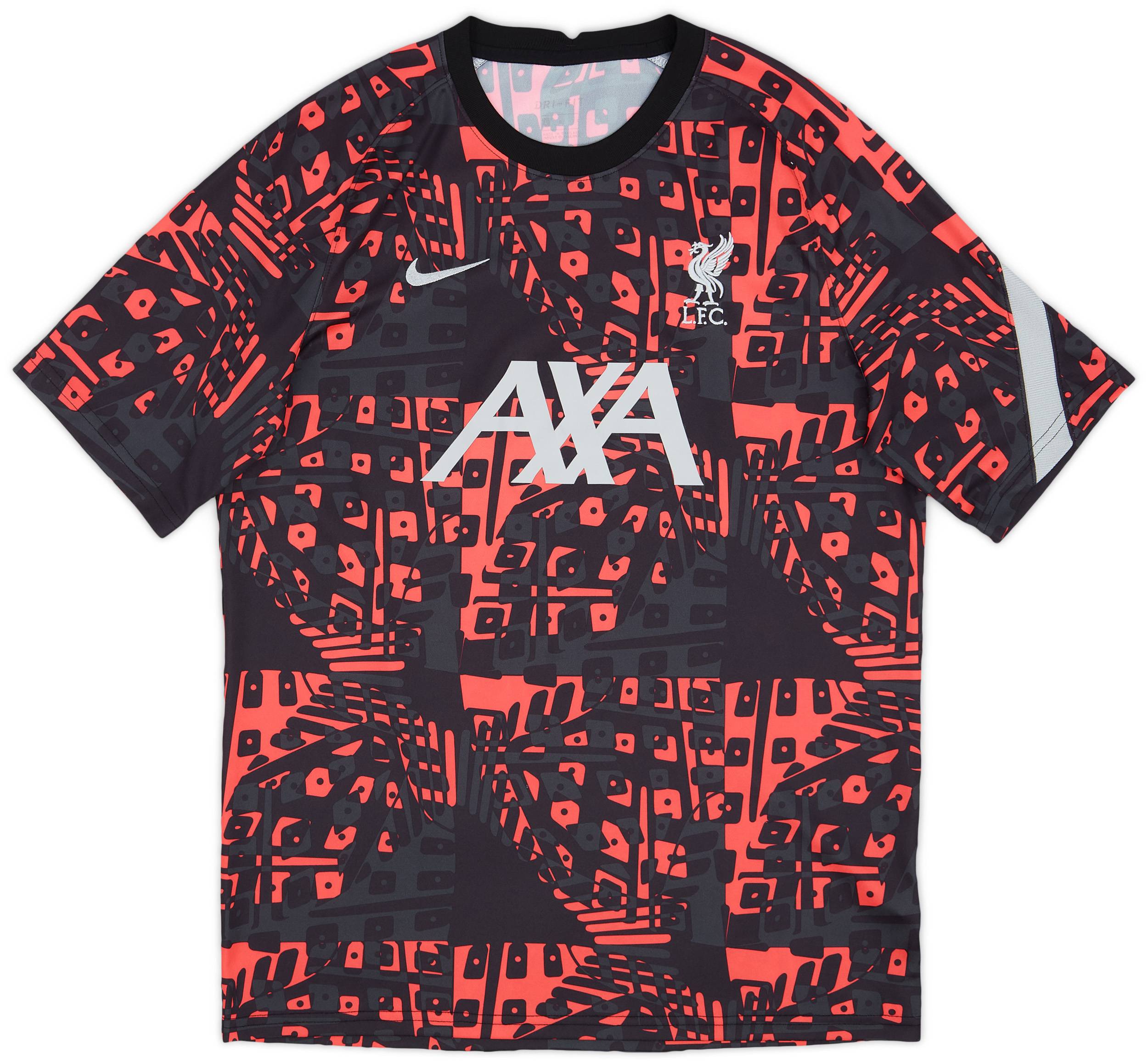 2020-21 Liverpool Nike Training Shirt - 8/10 - (L)