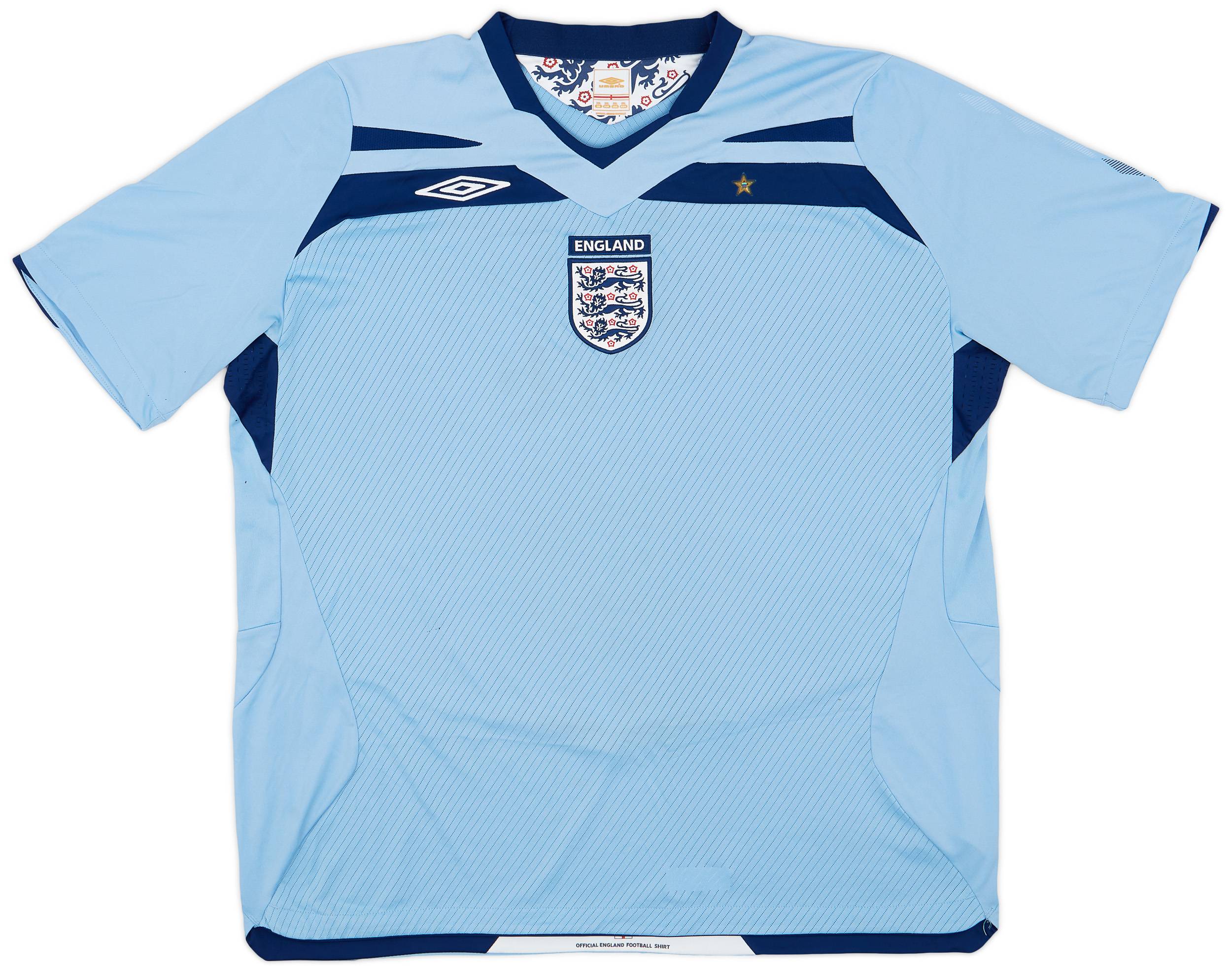 2008-10 England GK S/S Shirt - 7/10 - (XXL)