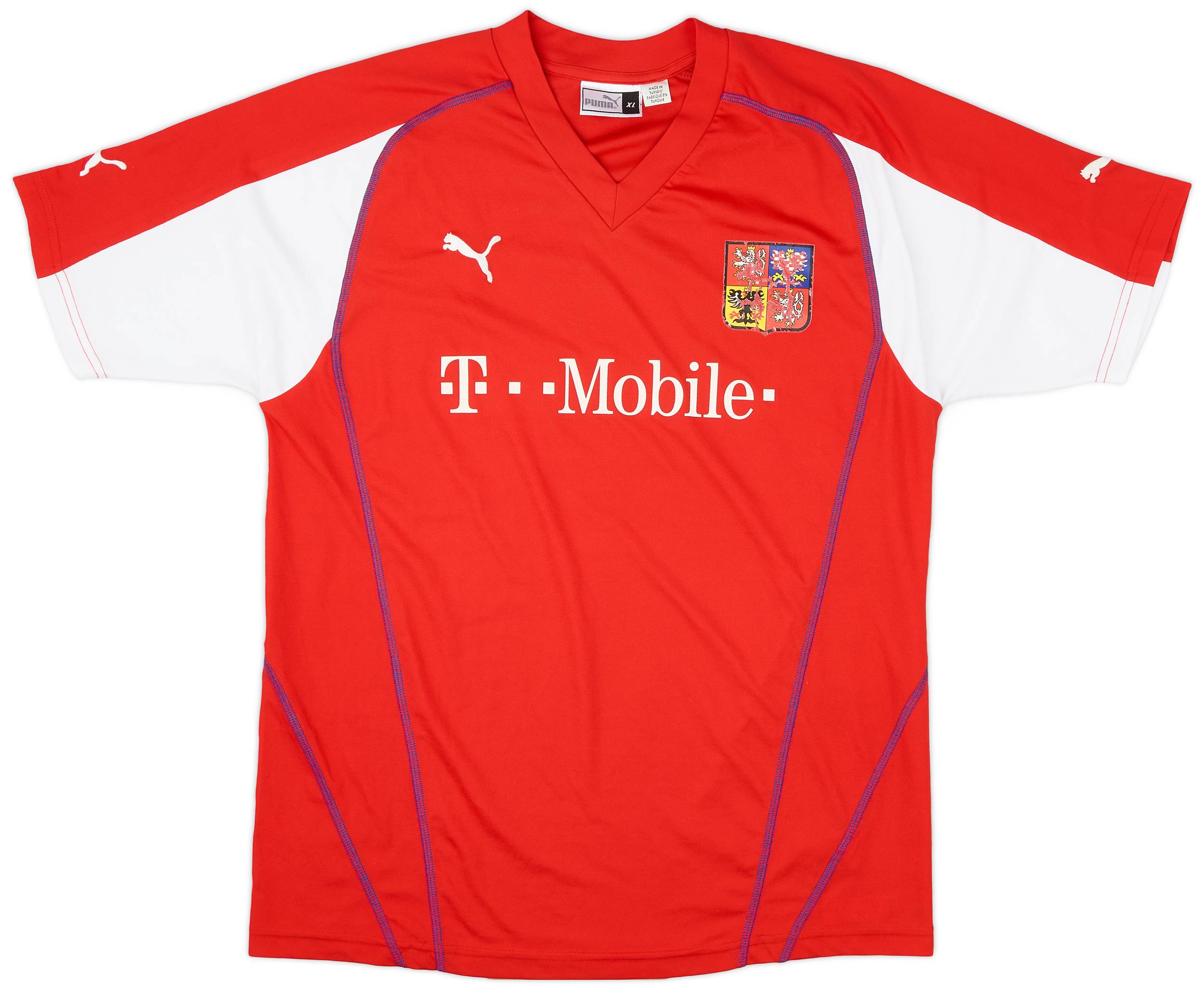 2003-04 Czech Republic Home Shirt - 5/10 - (XL)