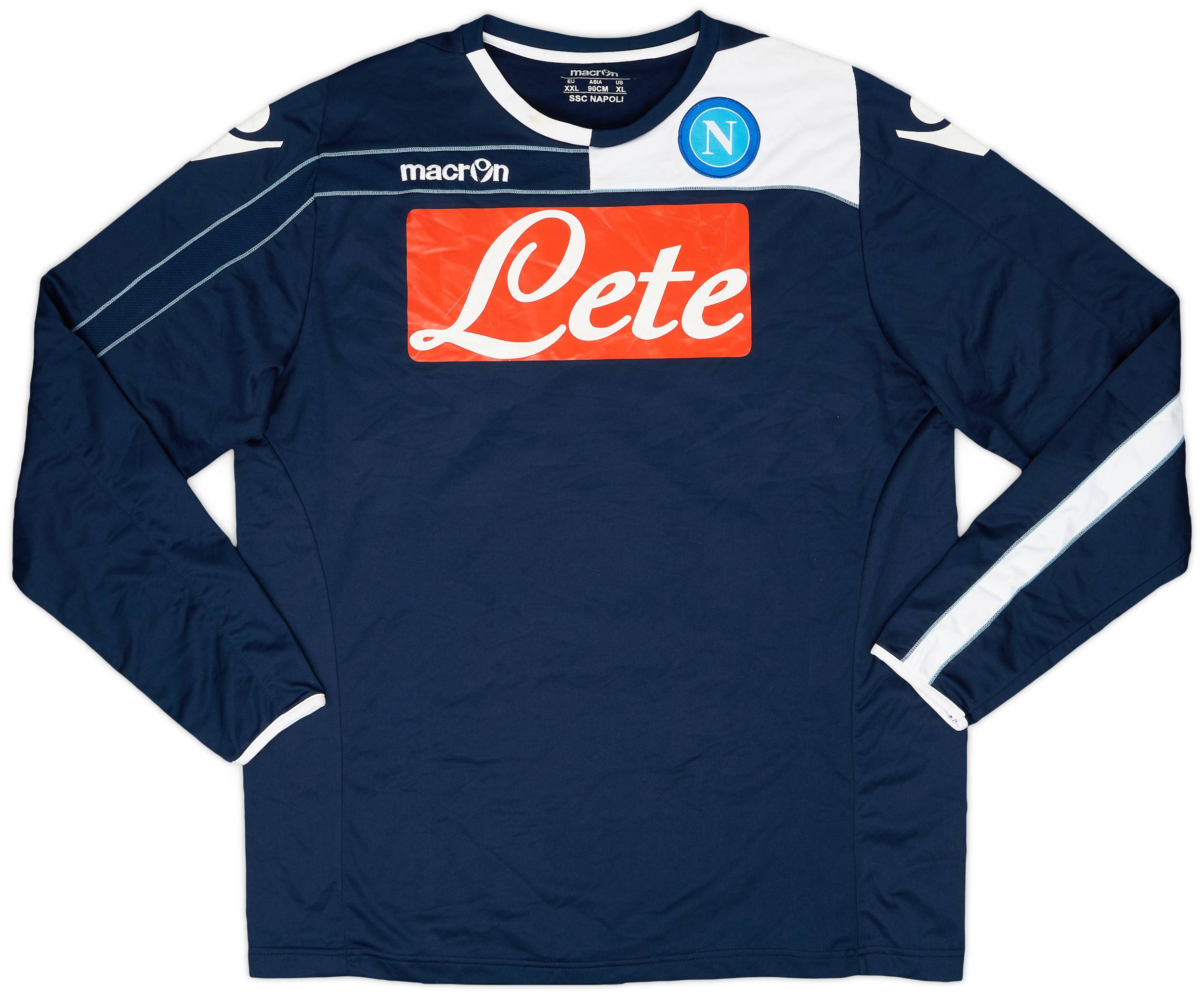 2011-12 Napoli Macron Sweat Top - 5/10 - (XXL)