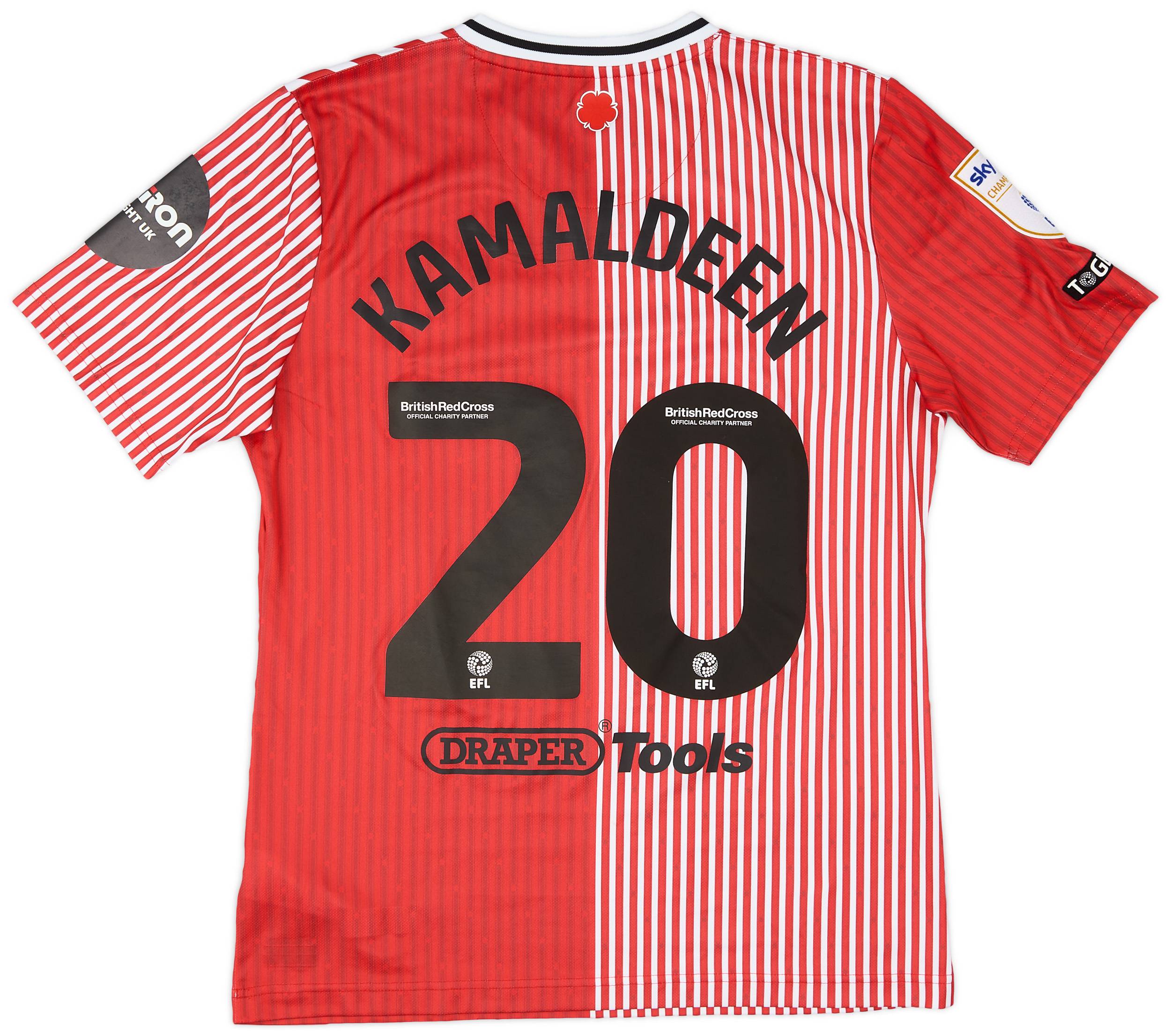 2023-24 Southampton Match Issue Home Shirt Kamaldeen #20