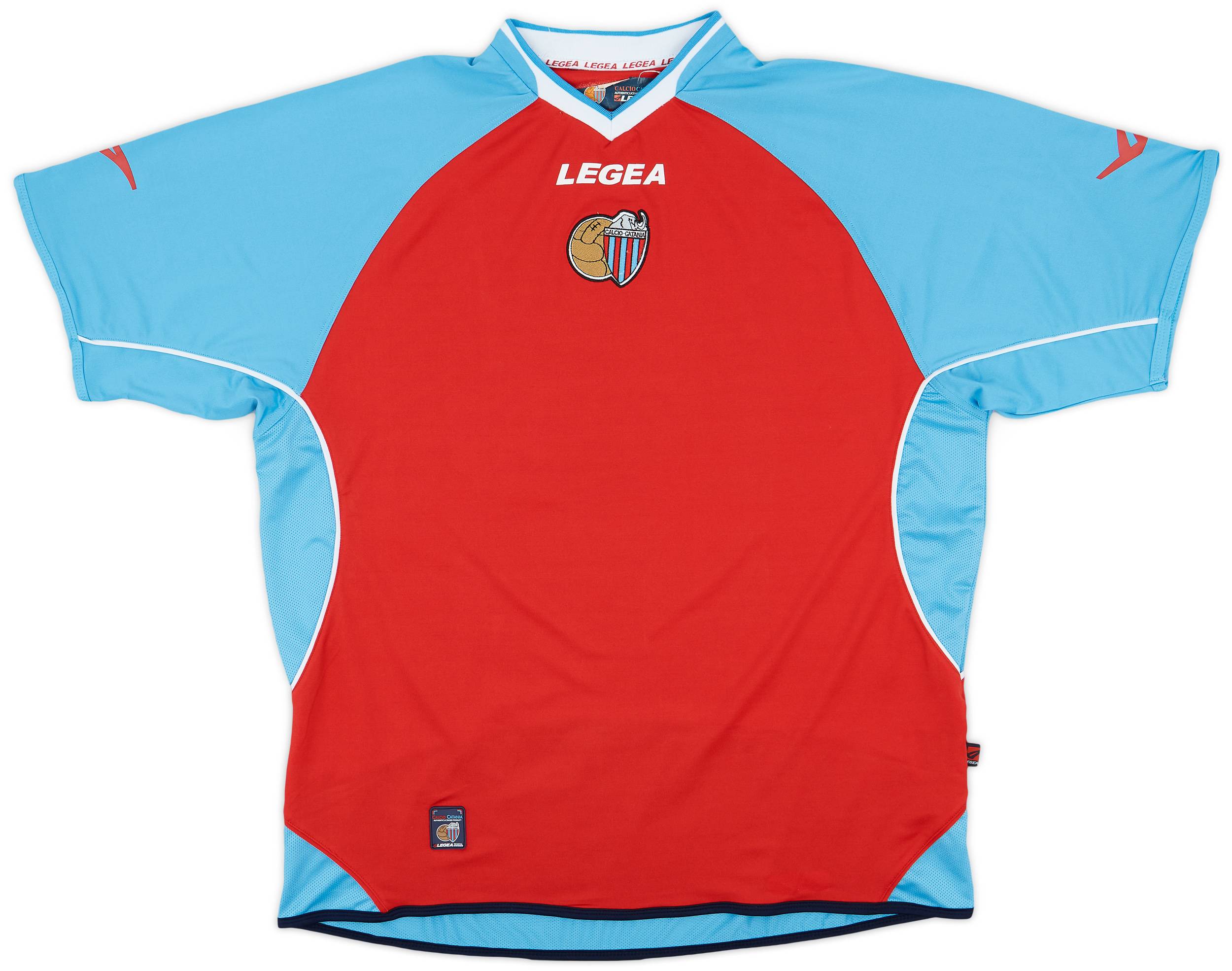 2008-09 Catania Legea Training Shirt - 8/10 - (XL)