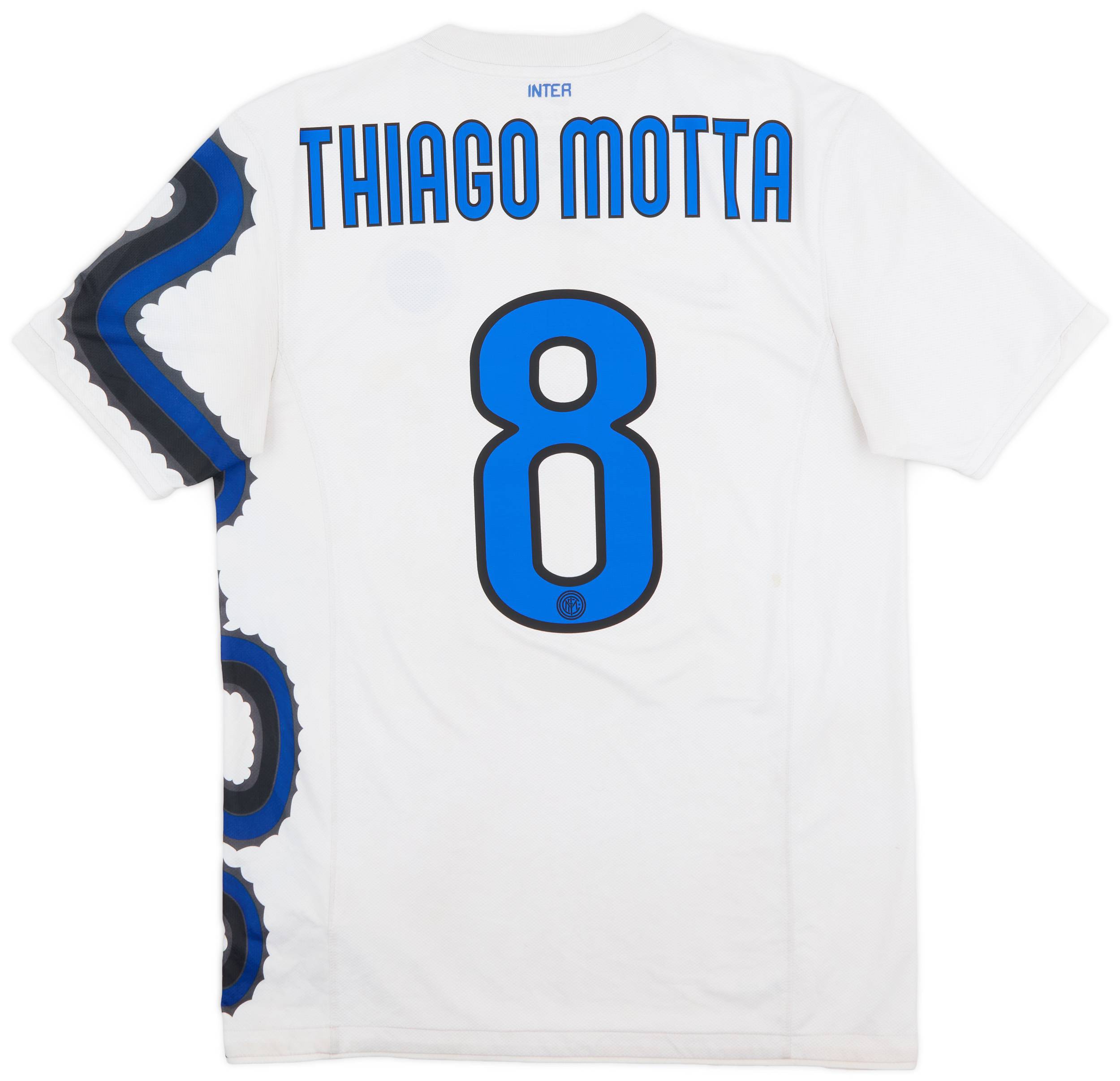 2010-11 Inter Milan Away Shirt Motta #8 - 6/10 - (M)