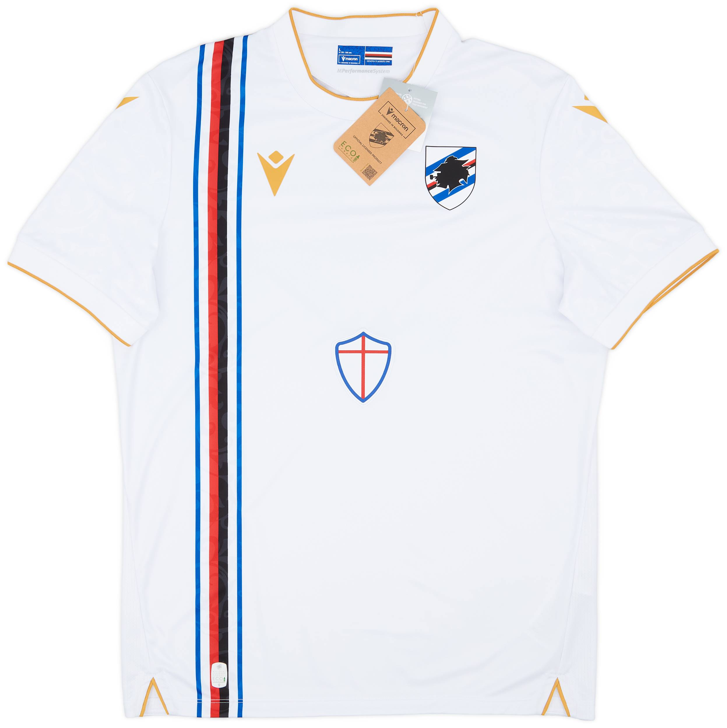 Sampdoria away kit clearance