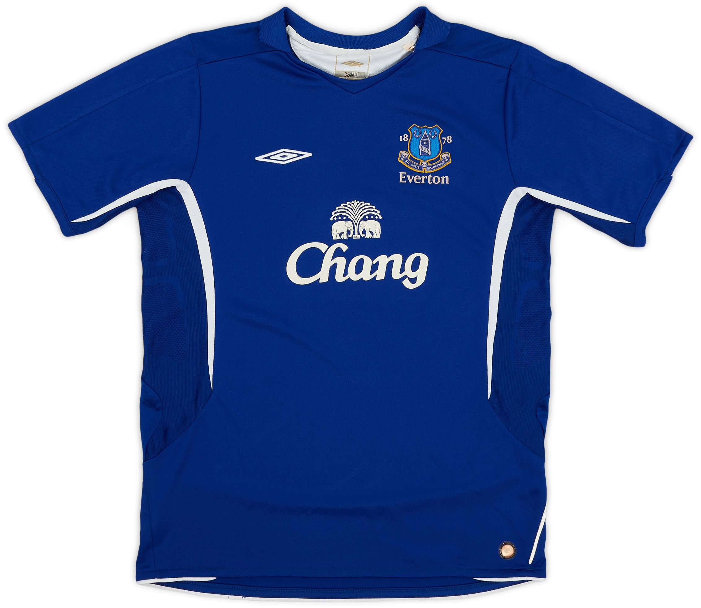 2005-06 Everton Home Shirt - 6/10 - (XL.Boys)