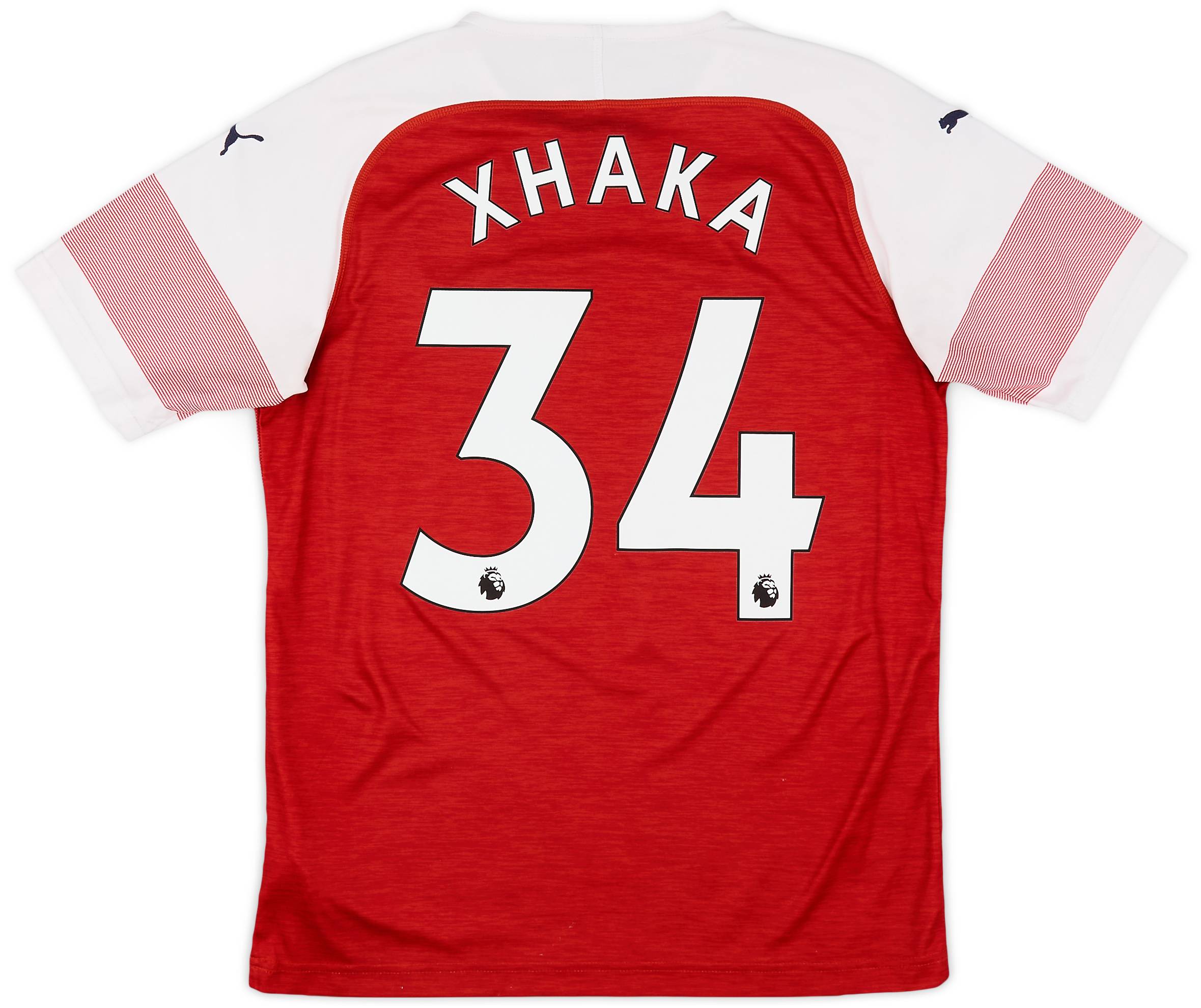 2018-19 Arsenal Home Shirt Xhaka #34 - 8/10 - (M)