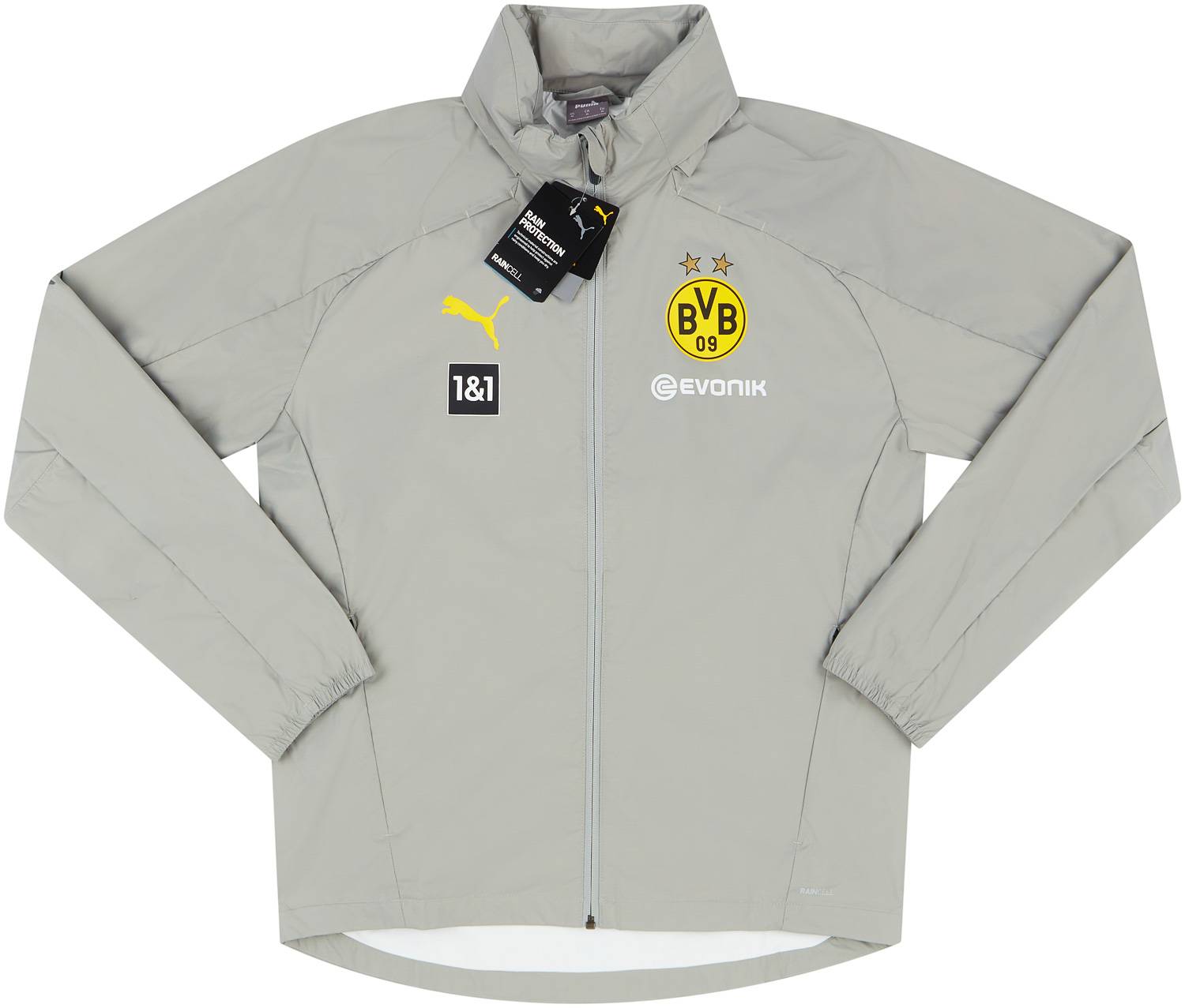 2021-22 Borussia Dortmund Puma Rain Jacket (M)