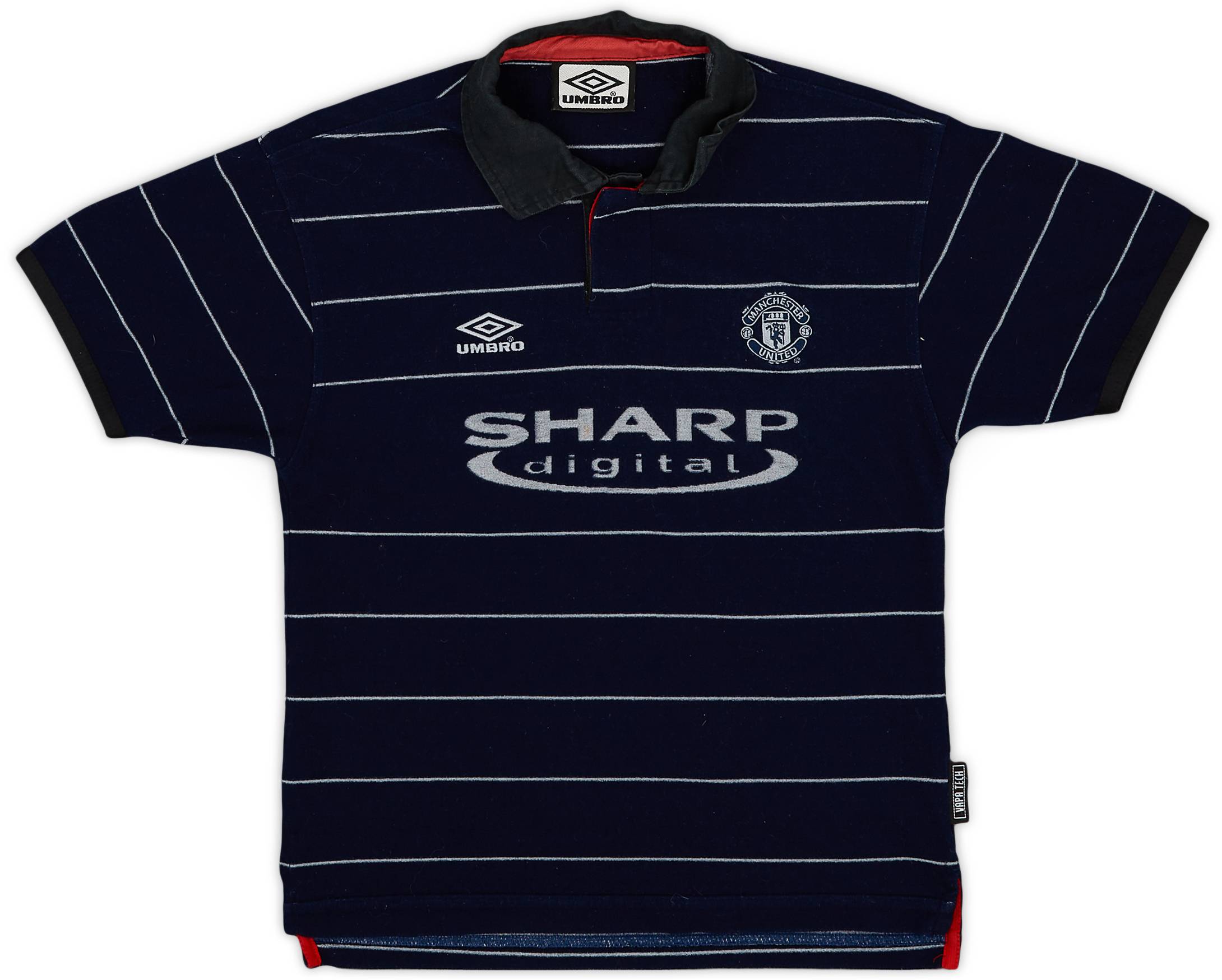 1999-00 Manchester United Away Shirt - 7/10 - (S.Boys)