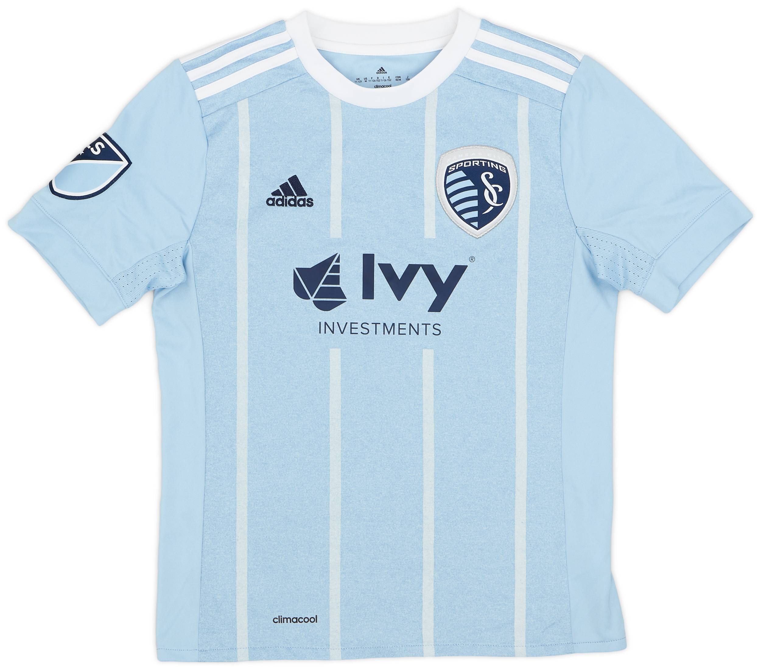 2016 Sporting Kansas City Home Shirt - 8/10 - (M.Boys)