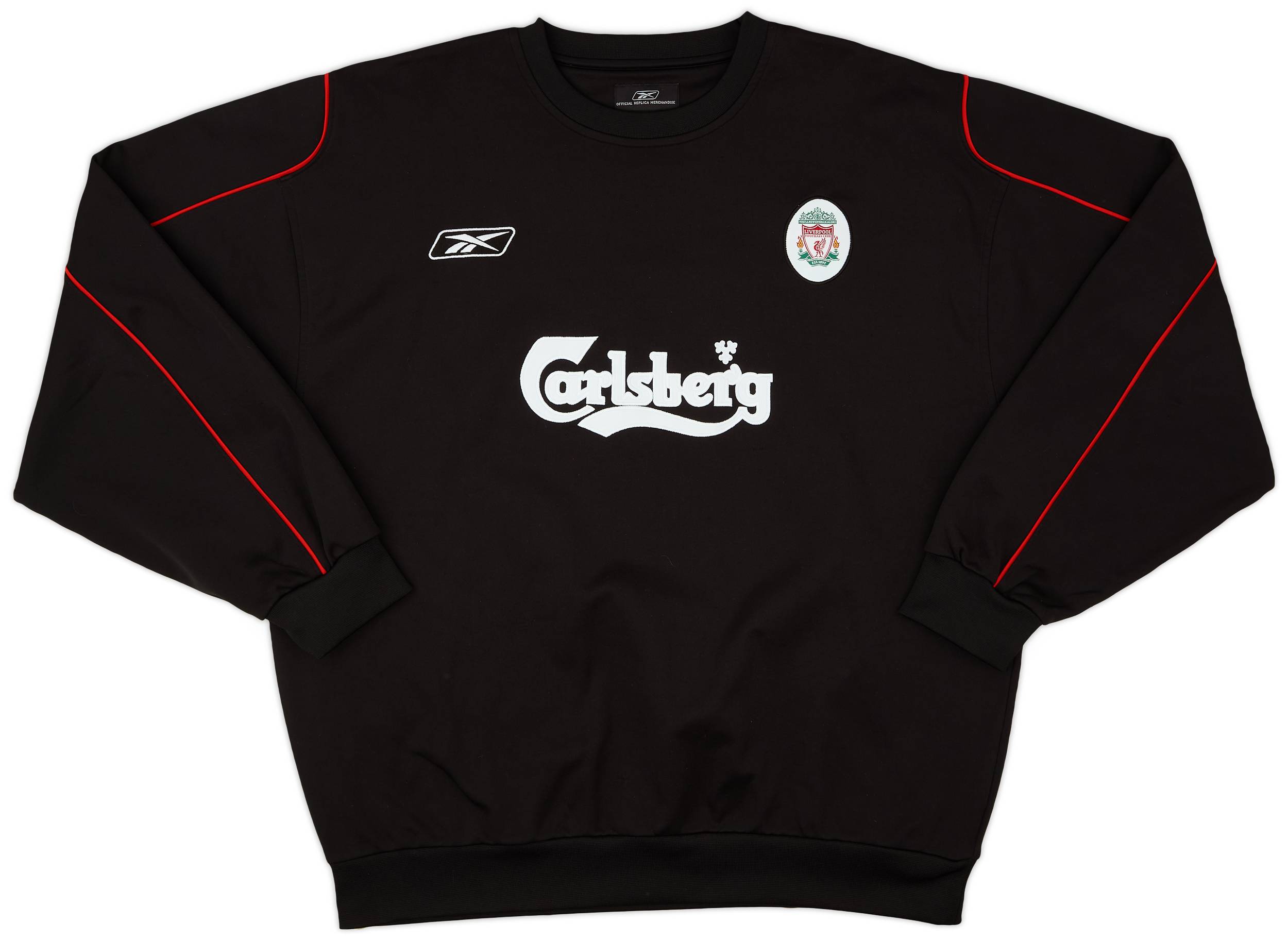 2003 04 Liverpool Reebok Sweat Top 9 10 XXL