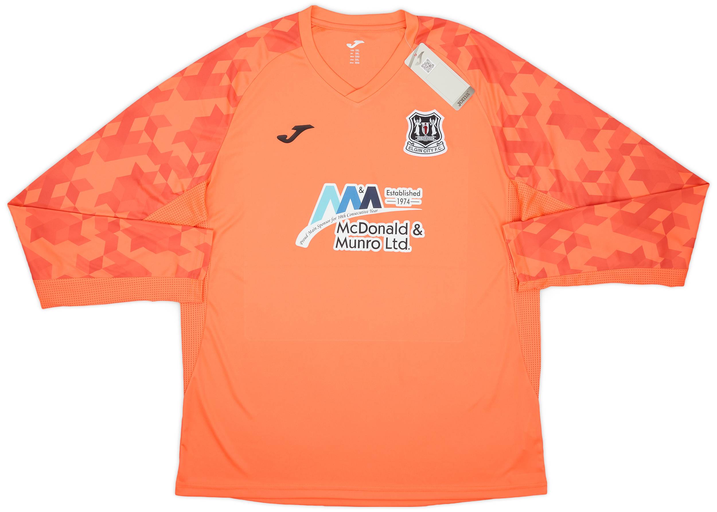 2022-23 Elgin City GK Shirt (3XL)