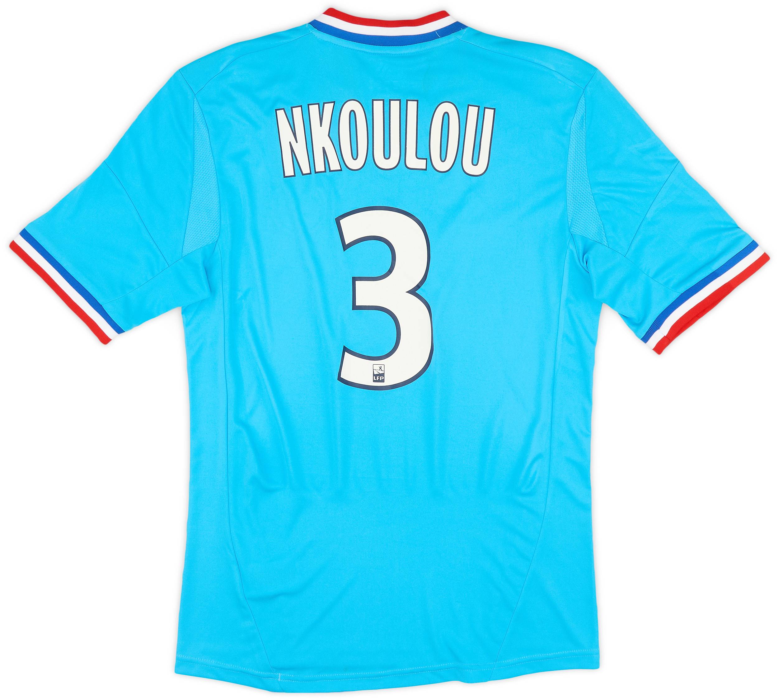 2012-13 Olympique Marseille Away Shirt Nkoulou #3 (S)