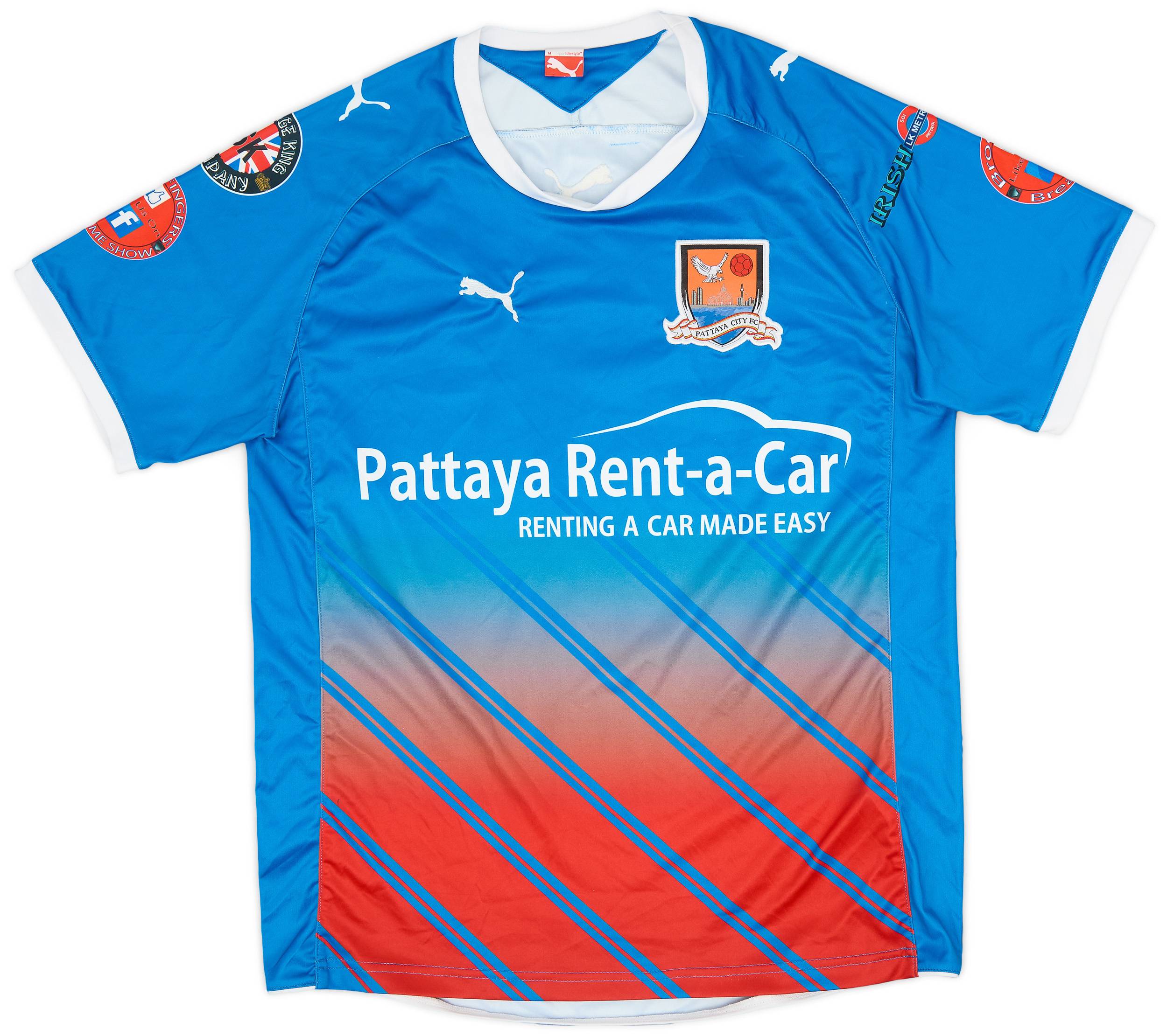 2013-14 Pattaya City Home Shirt - 8/10 - (M)