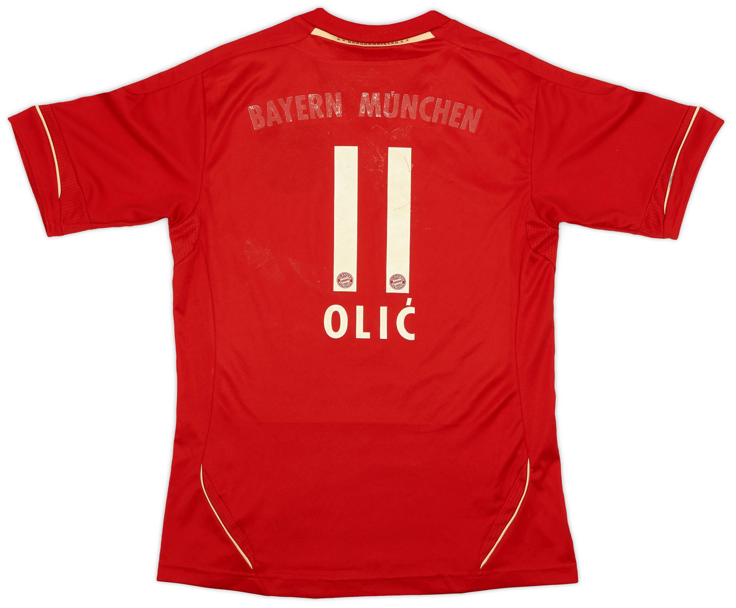 2011-13 Bayern Munich Home Shirt Olic #11 - 4/10 - (Women's S)