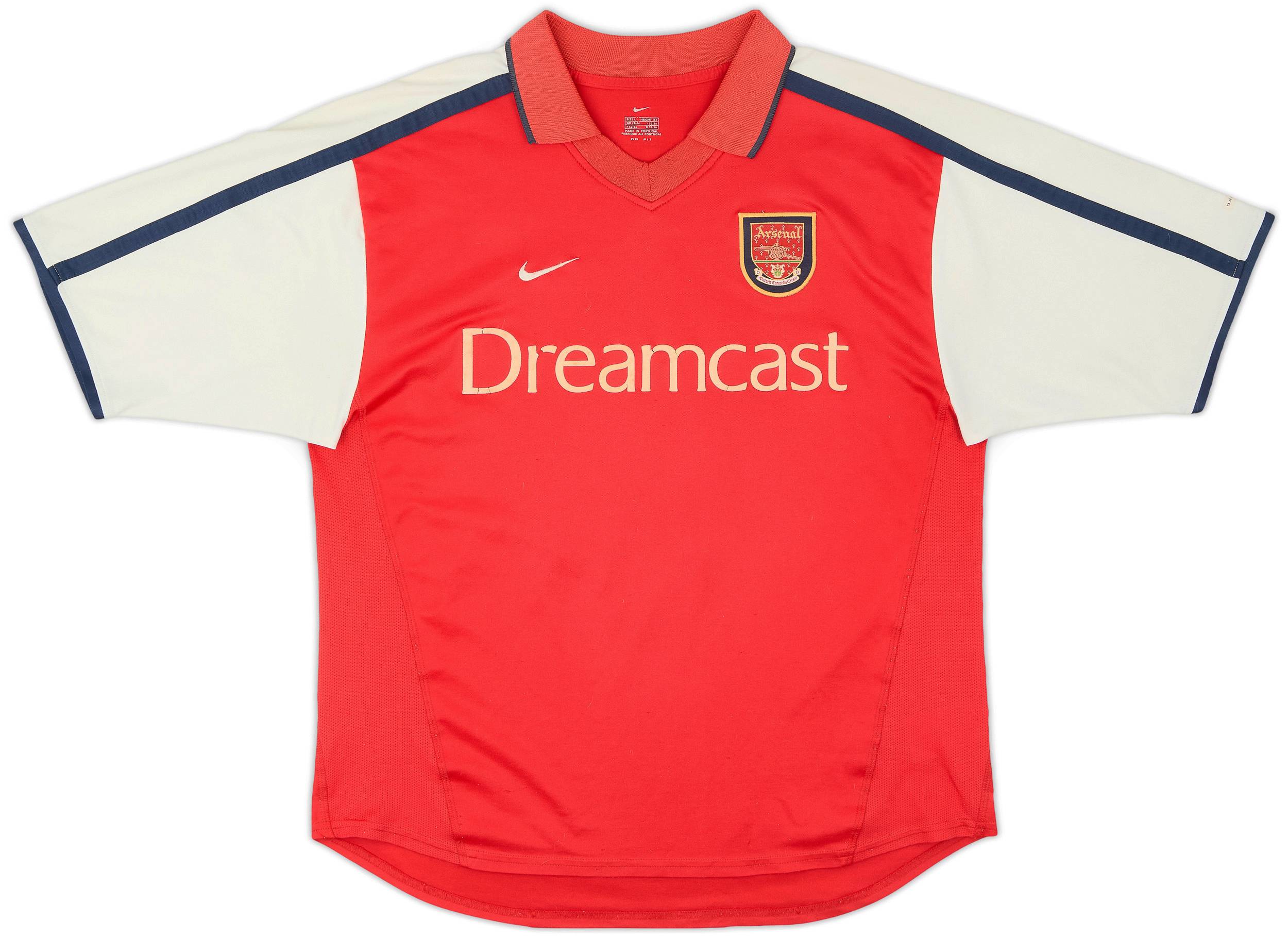 2000-02 Arsenal Home Shirt Bergkamp #10 - 6/10 - (L)