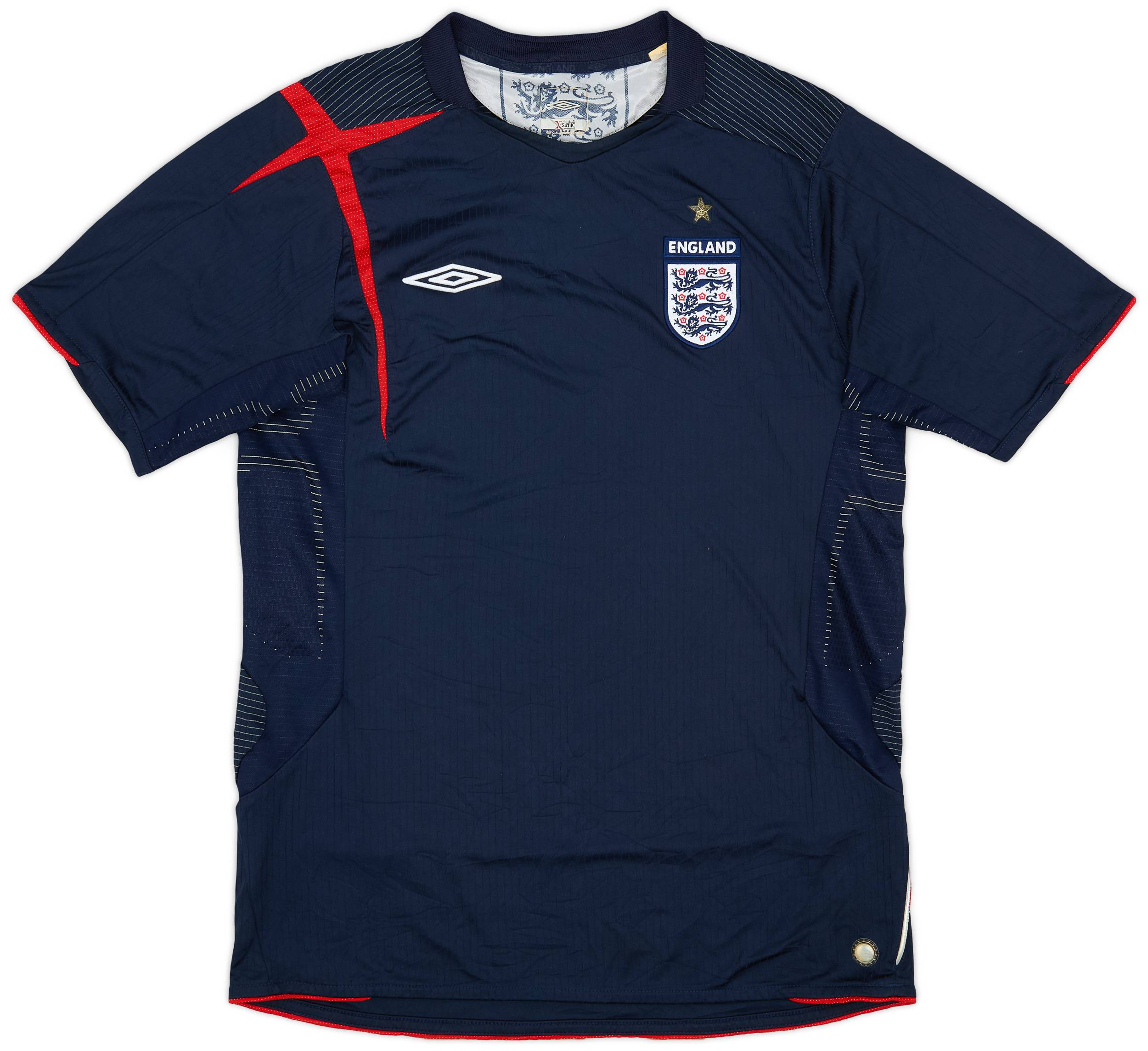 2005-06 England GK S/S Shirt - 7/10 - (M)