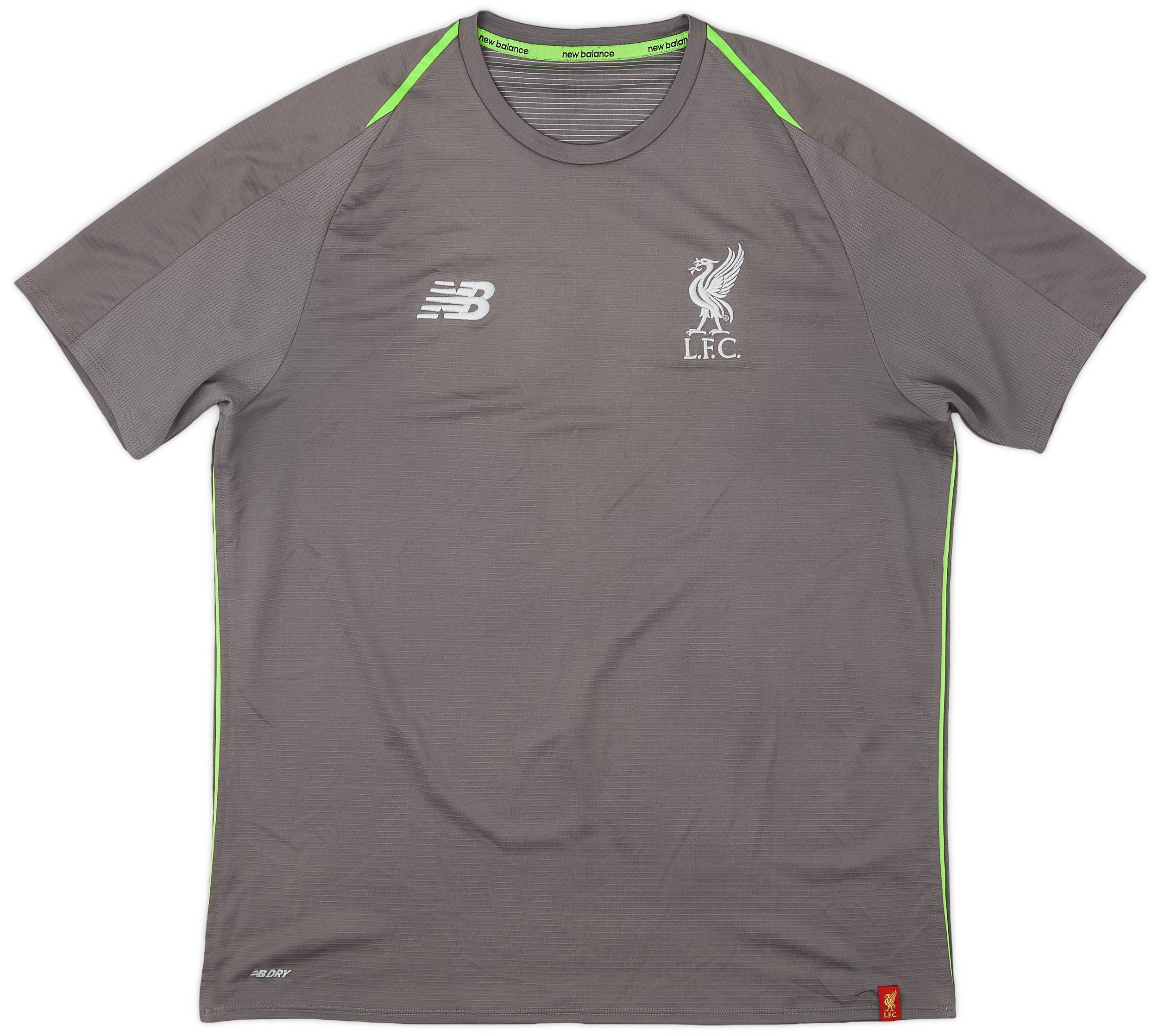 2018-19 Liverpool New Balance Training Shirt - 9/10 - (L)