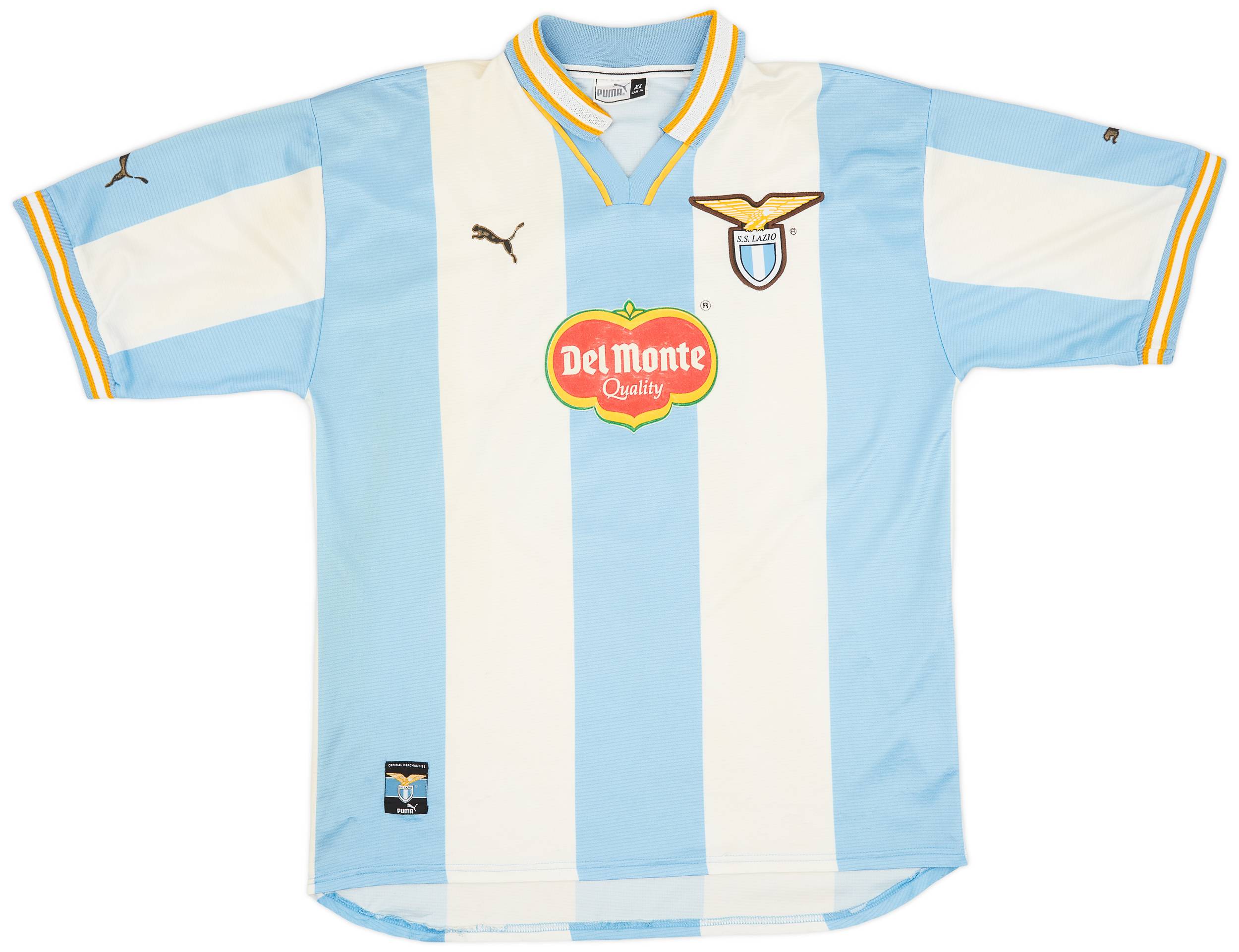 1999-00 Lazio European Home Shirt Nesta #13 - 6/10 - (XL)