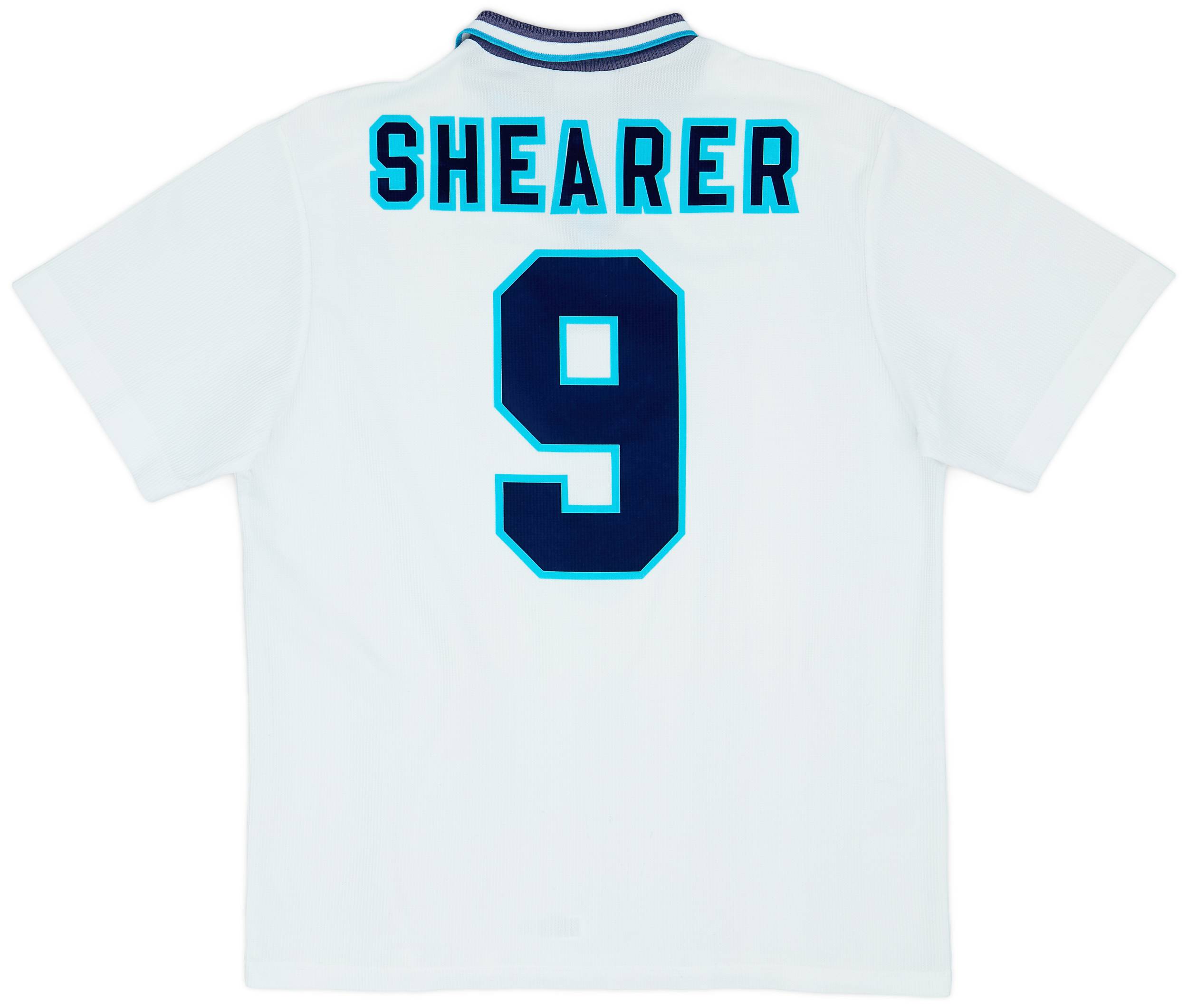 1995-97 England Home Shirt Shearer #9 - 7/10 - (XL)