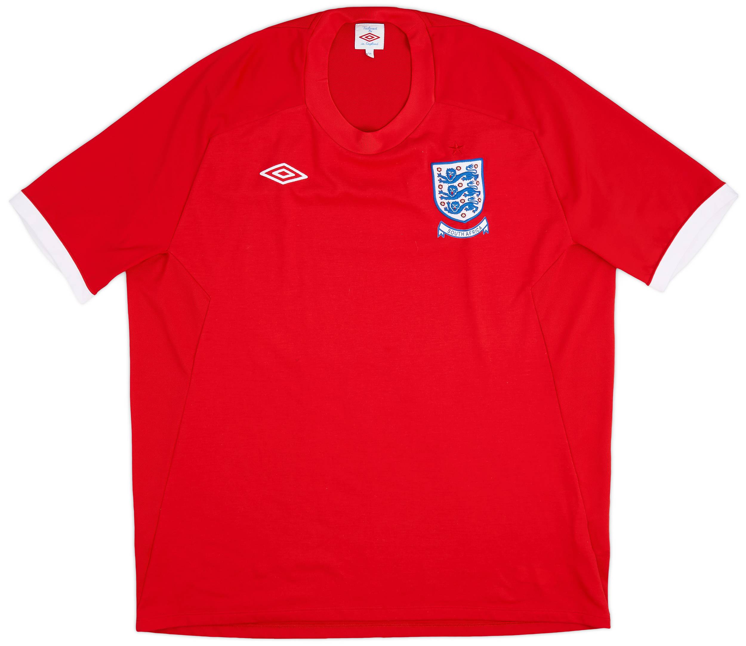 2010-11 England 'South Africa' Away Shirt - 9/10 - (XXL)