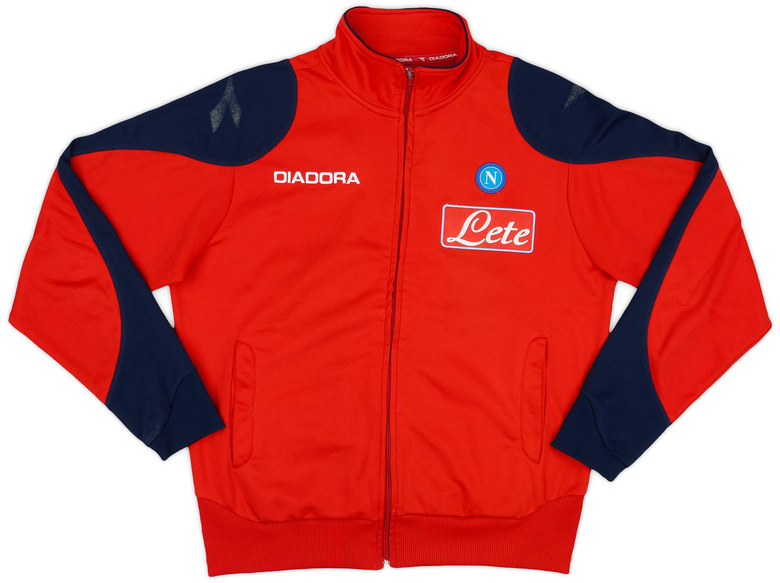 2007-08 Napoli Diadora Track Jacket - 5/10 - (M)