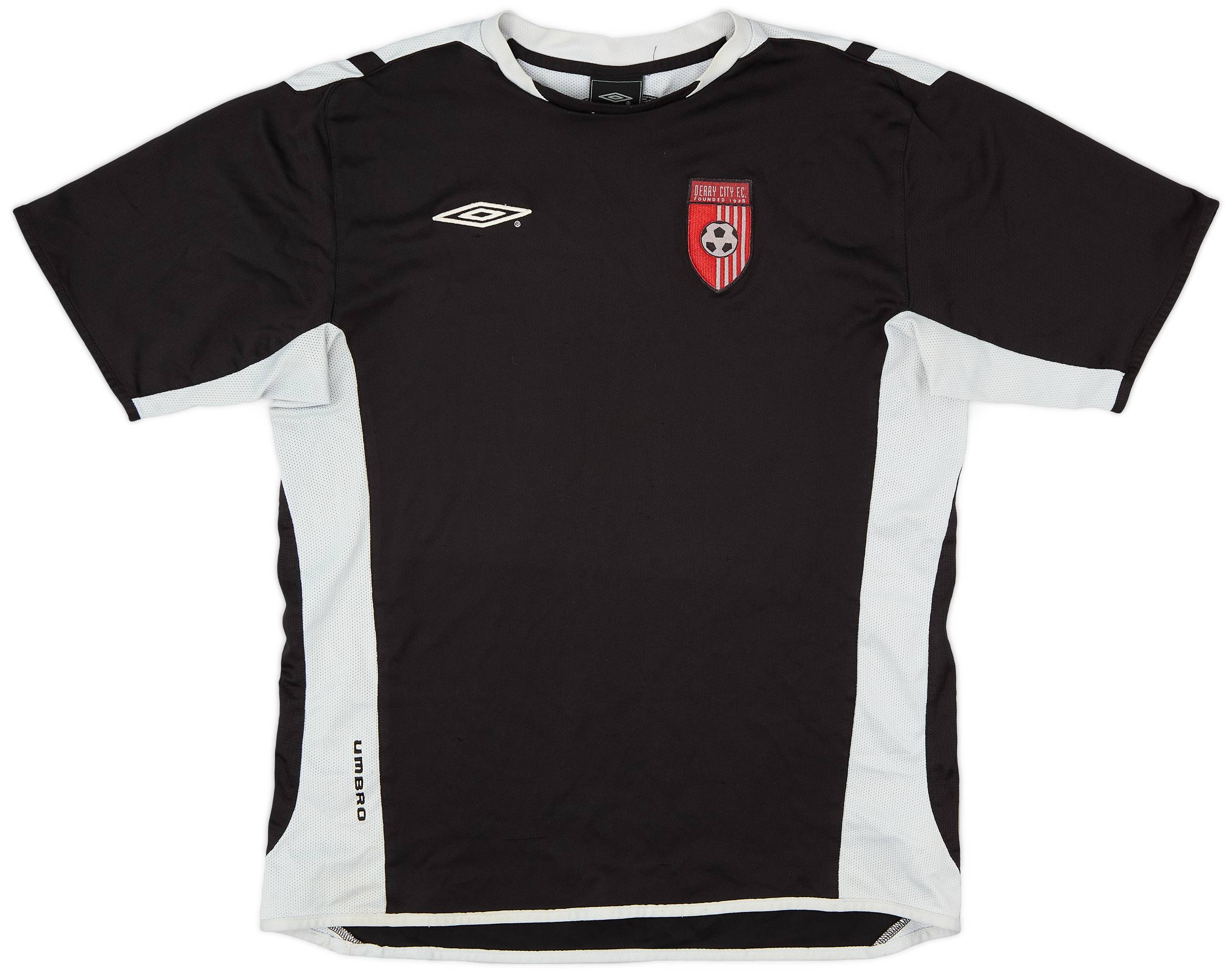 2006-07 Derry City Umbro Training Shirt - 8/10 - (L)