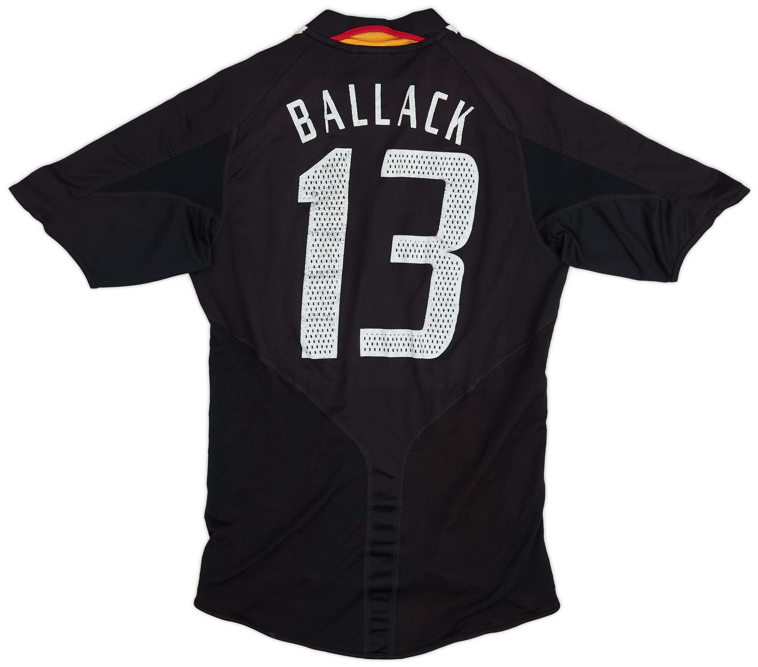 ドイツ代表 2004 #13 バラック ユニフォーム 楽天市場】2004 ドイツ代表 ホーム（白） #13 BALLACK