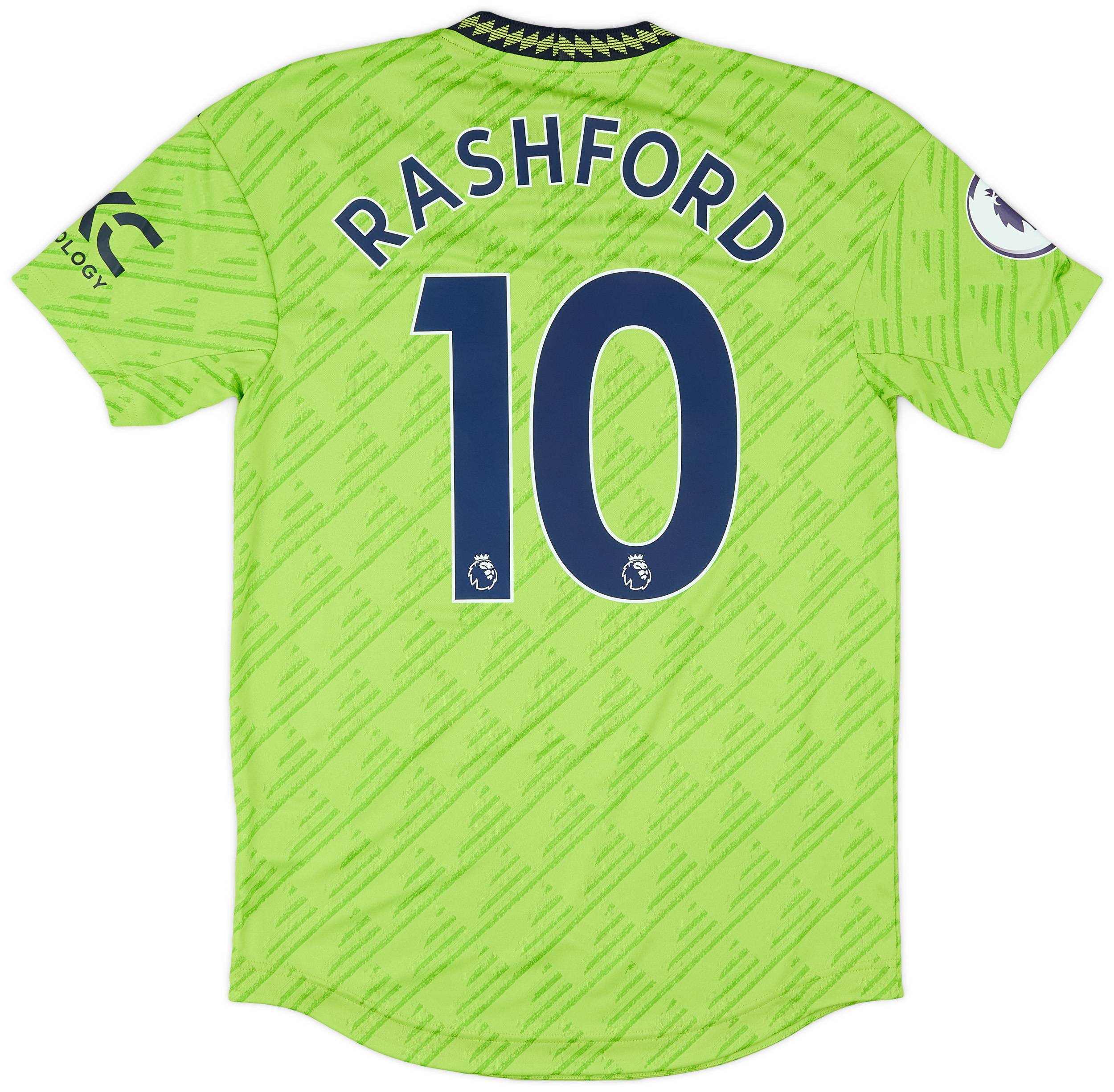 2022-23 Manchester United Authentic Third Shirt Rashford #10 (S)