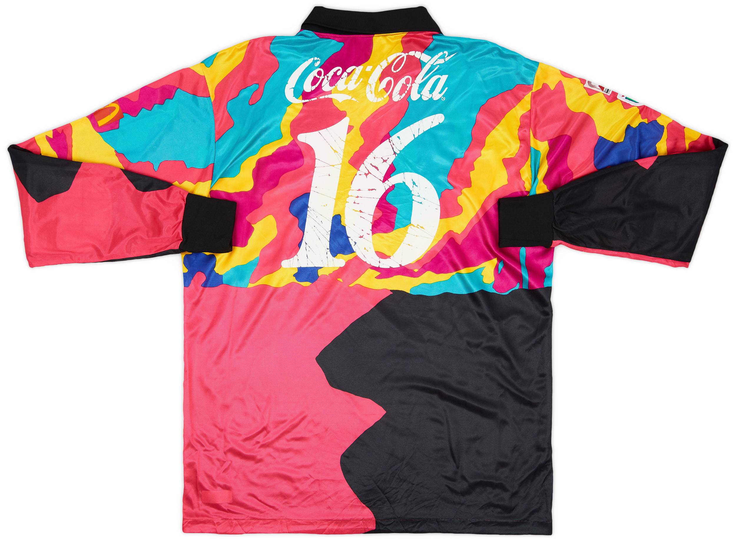 1993-94 Verdy Kawasaki Match Issue GK Shirt #16