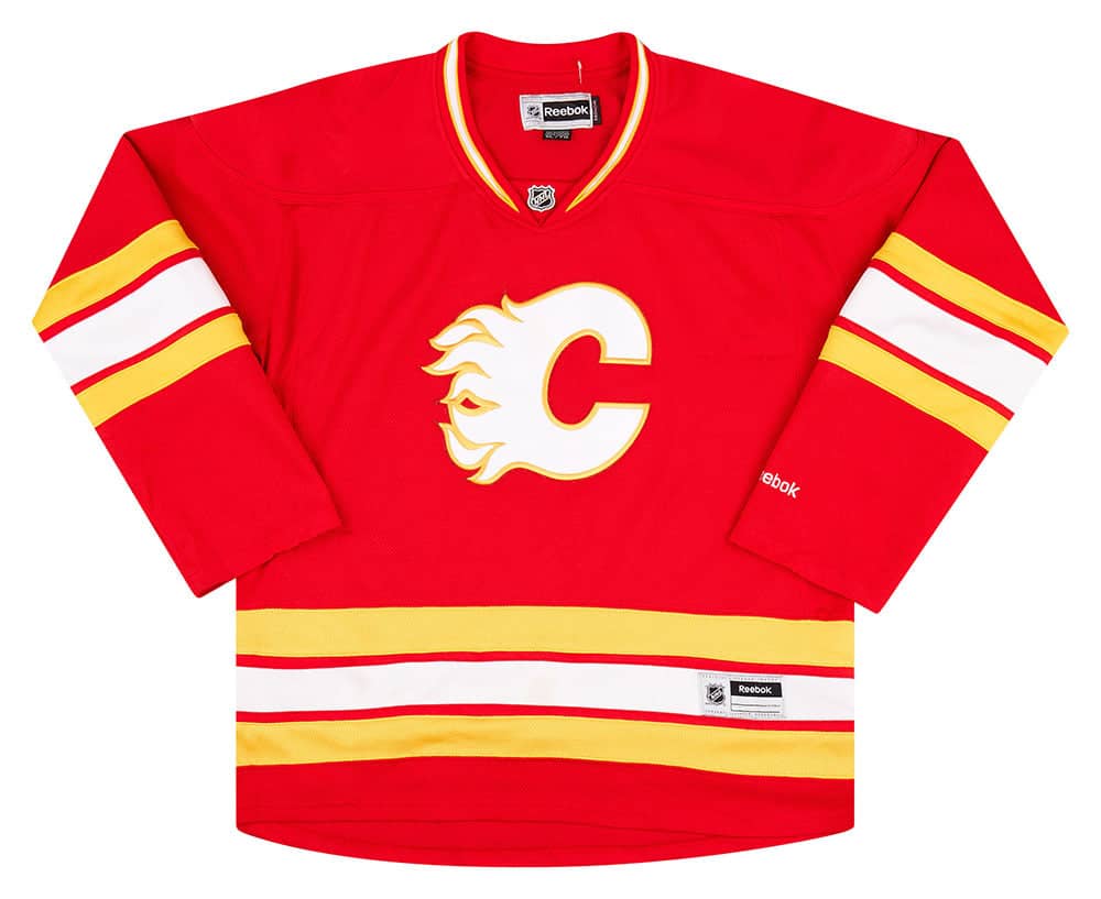2011 13 Calgary Flames Reebok Jersey Alternate Womens XL