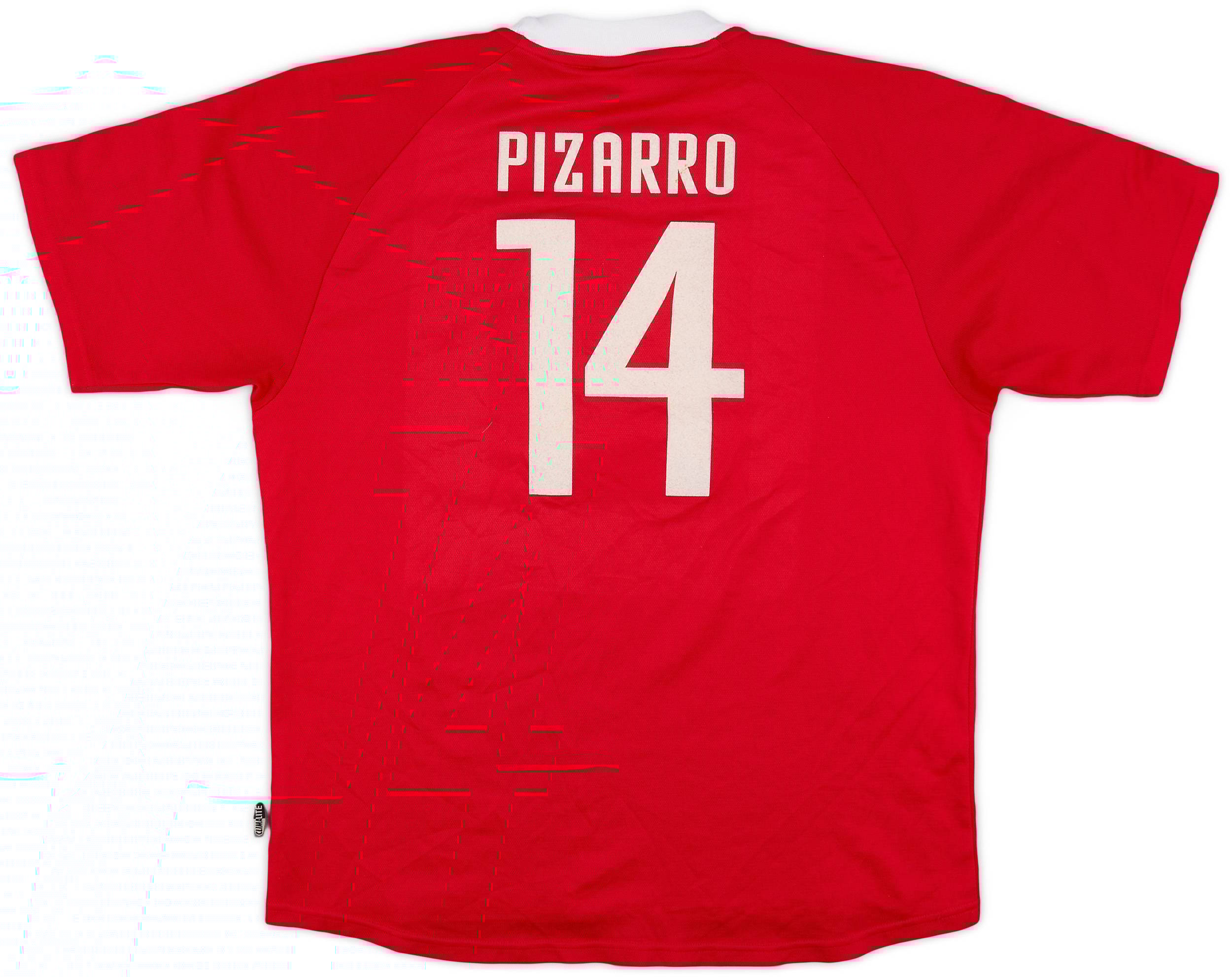 2001-02 Bayern Munich CL Shirt Pizarro #14 - 5/10 - (XL) 2001-02 Bayern Munich CL Shirt Pizarro #14 - 5/10 - (XL)