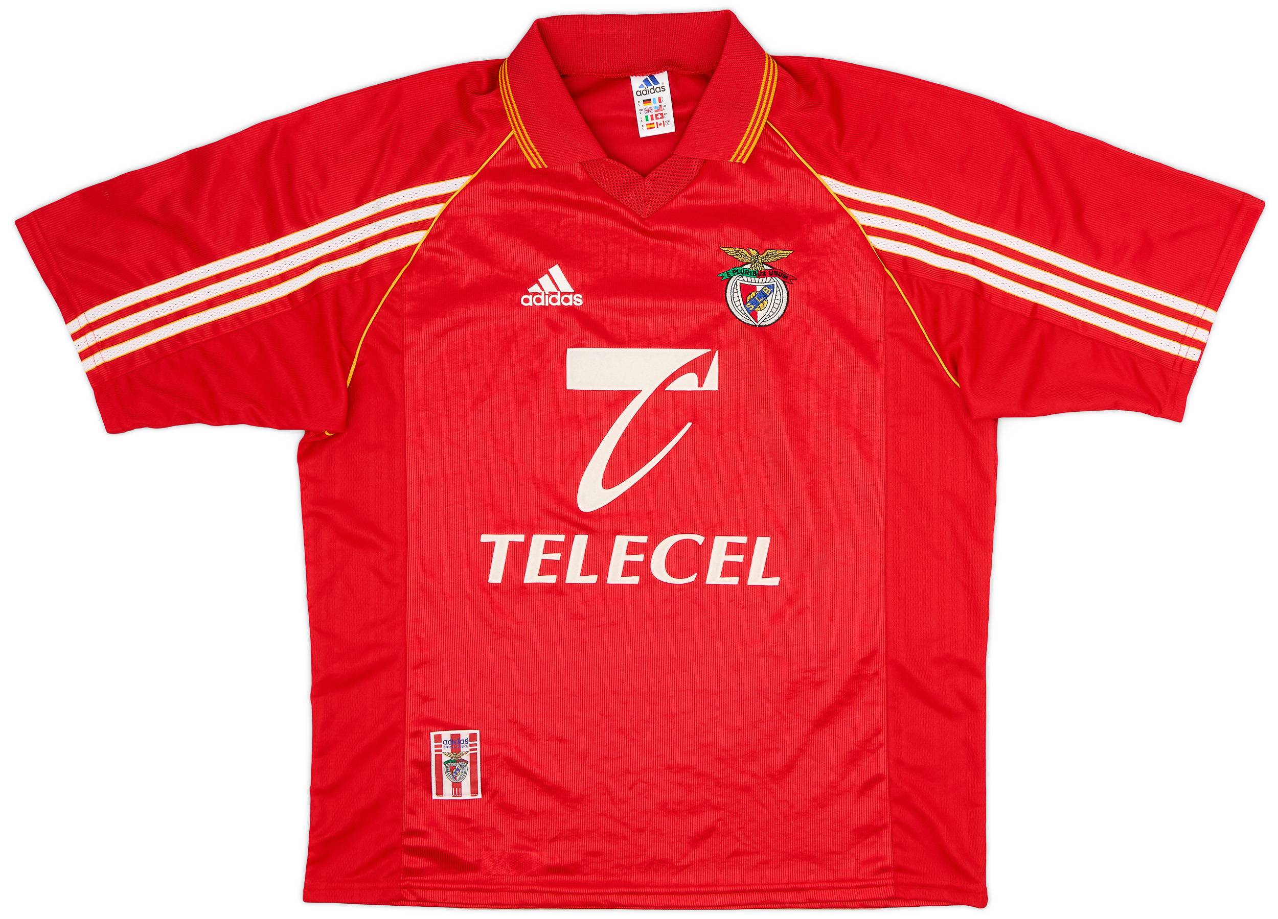 1998-99 Benfica Home Shirt - 9/10 - (L)