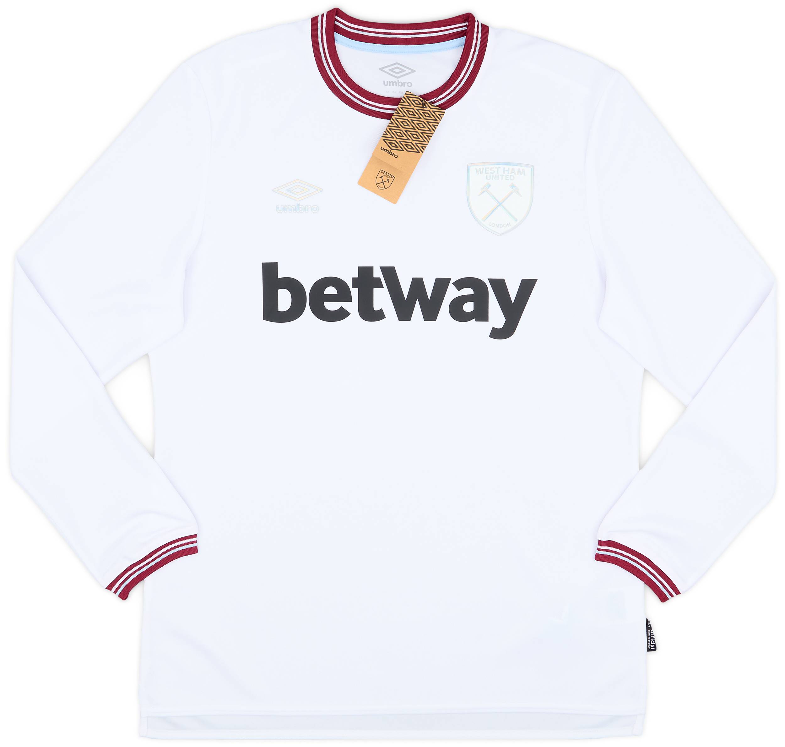 2023-24 West Ham Away L/S Shirt