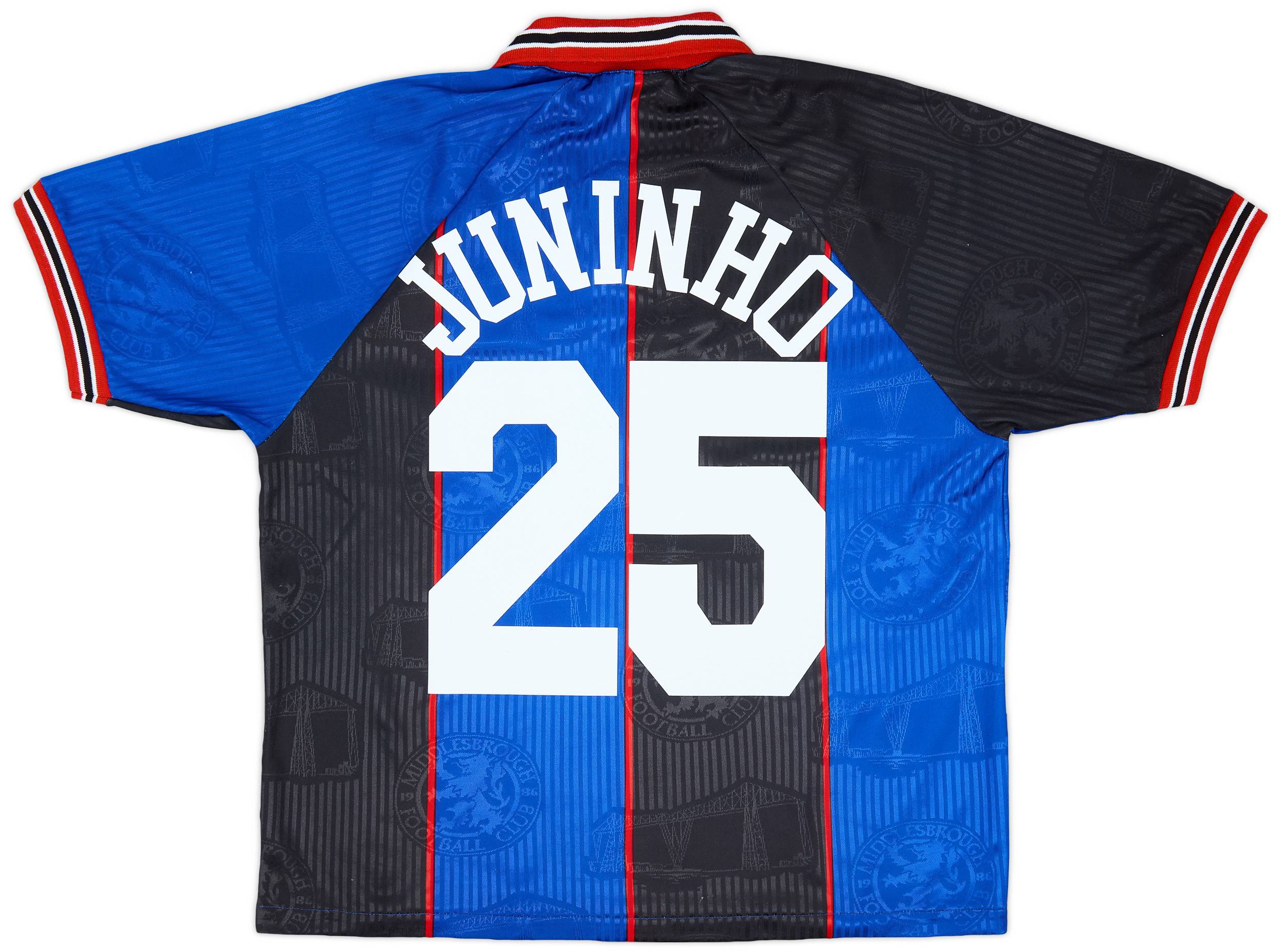1995-96 Middlesbrough Away Shirt Juninho #25 - 8/10 - (L)