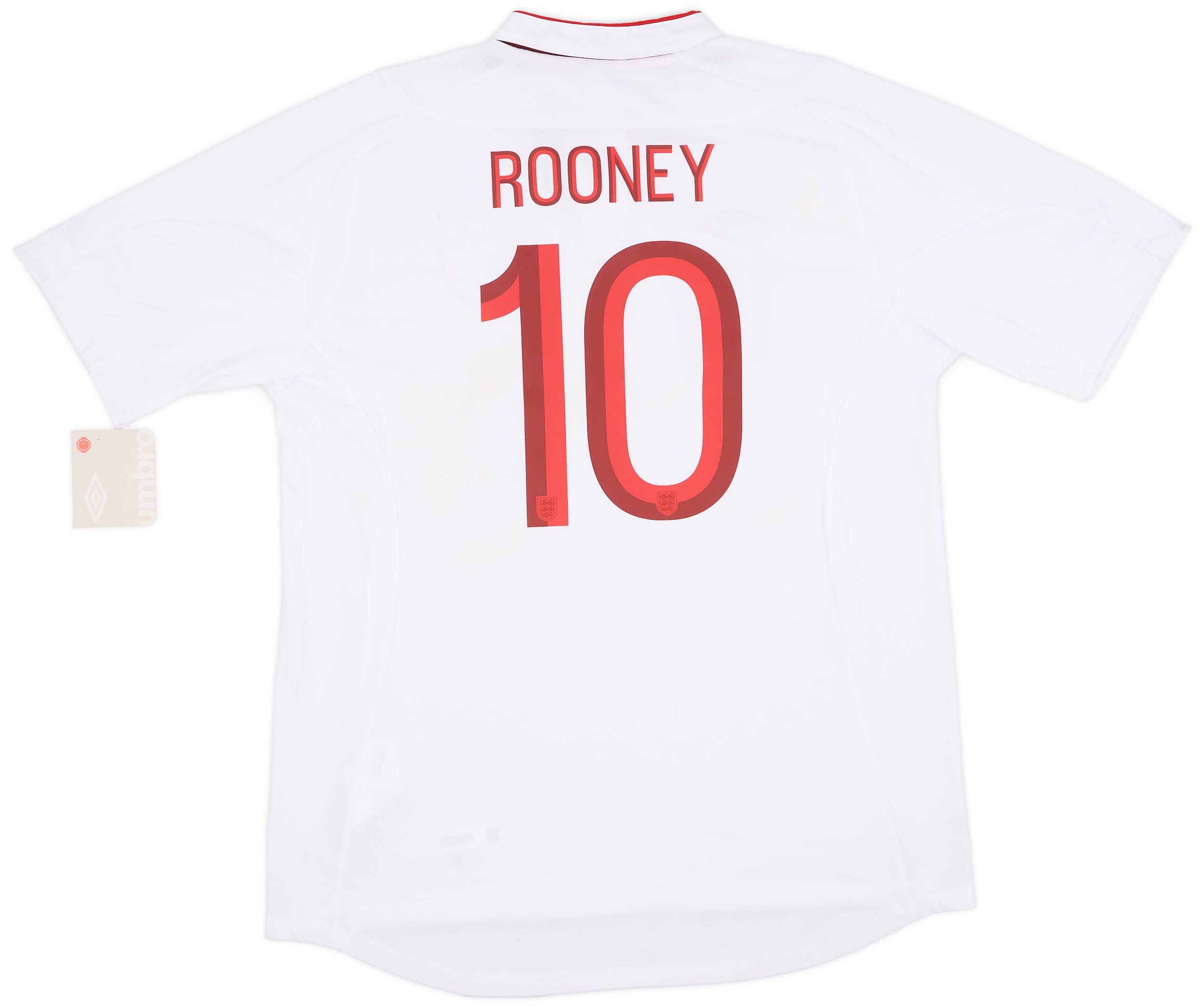 2012-13 England Home Shirt Rooney #10 (XL)