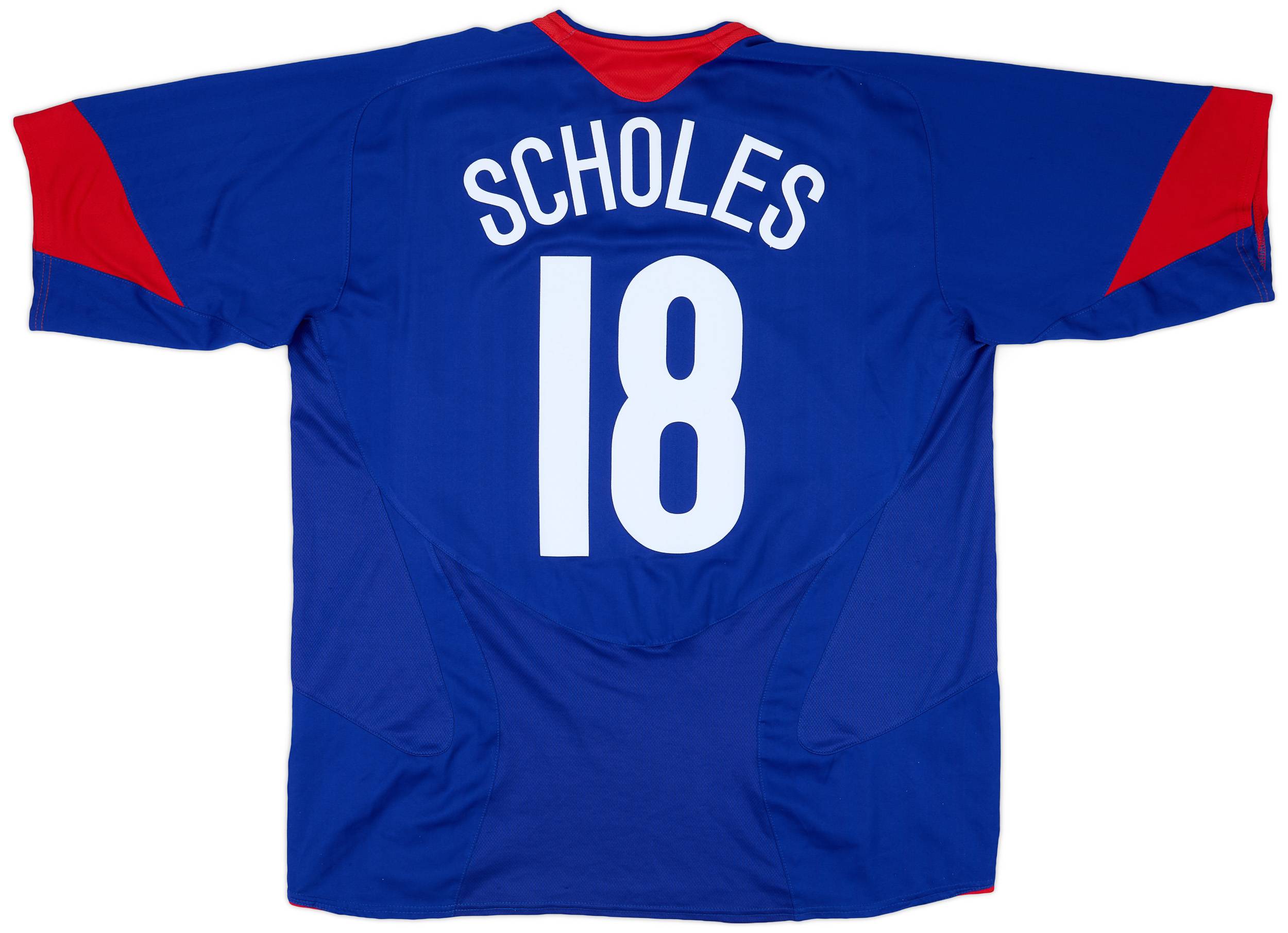 2005-06 Manchester United Away Shirt Scholes #18 - 9/10 - (XL)