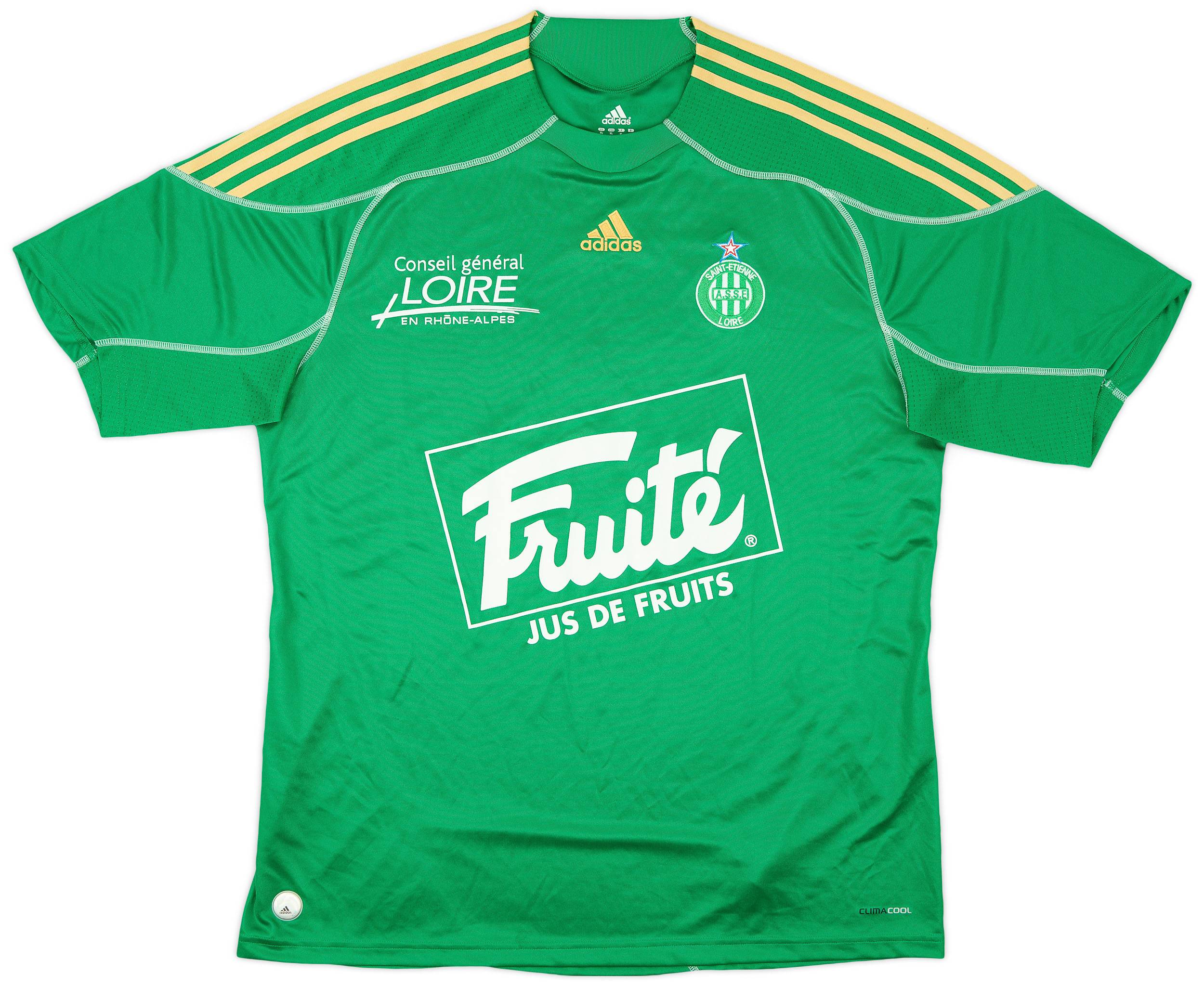 2009-10 Saint Etienne Home Shirt - 9/10 - (XL)