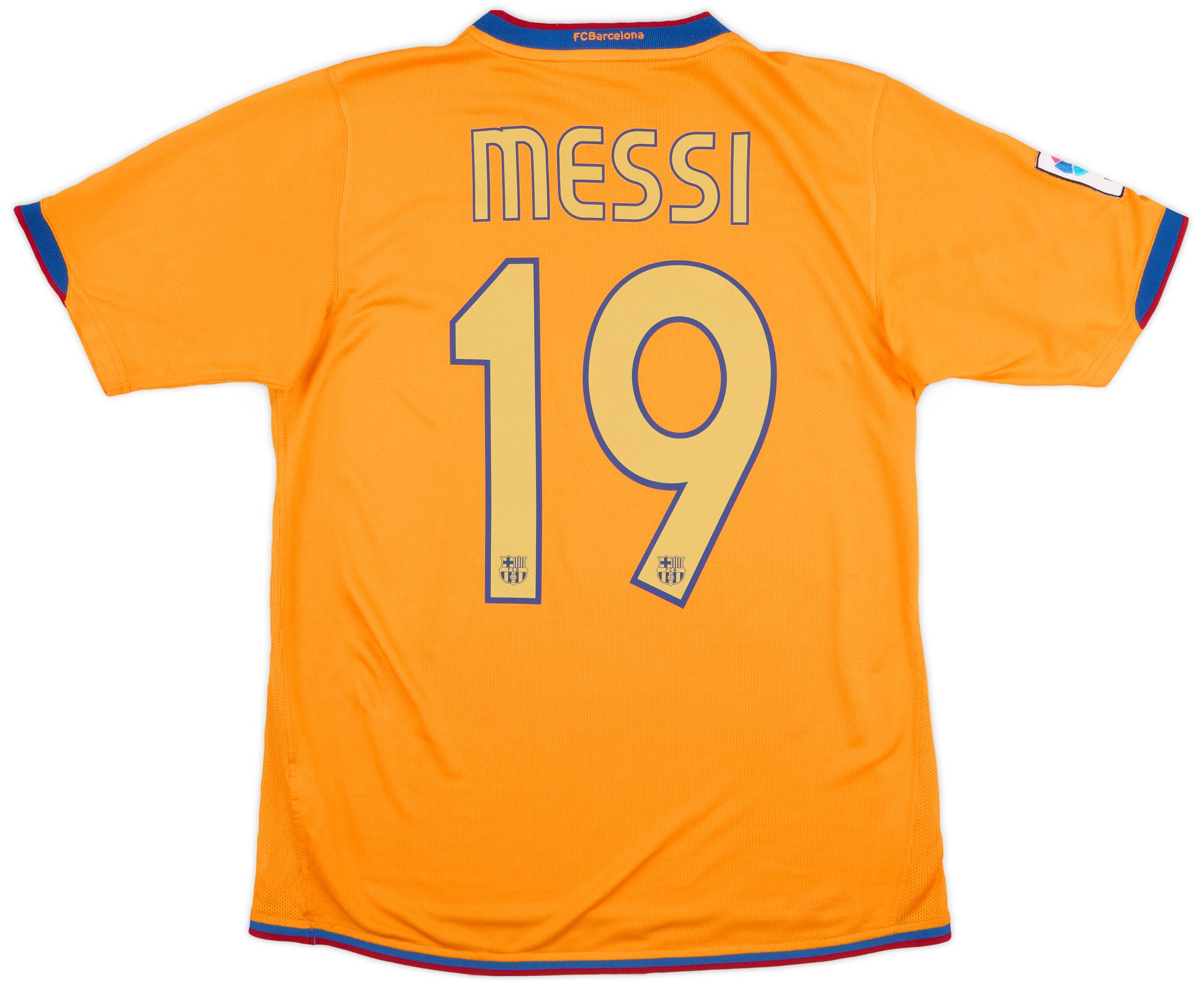 2006-08 Barcelona Away Shirt Messi #19 - 9/10 - (S)