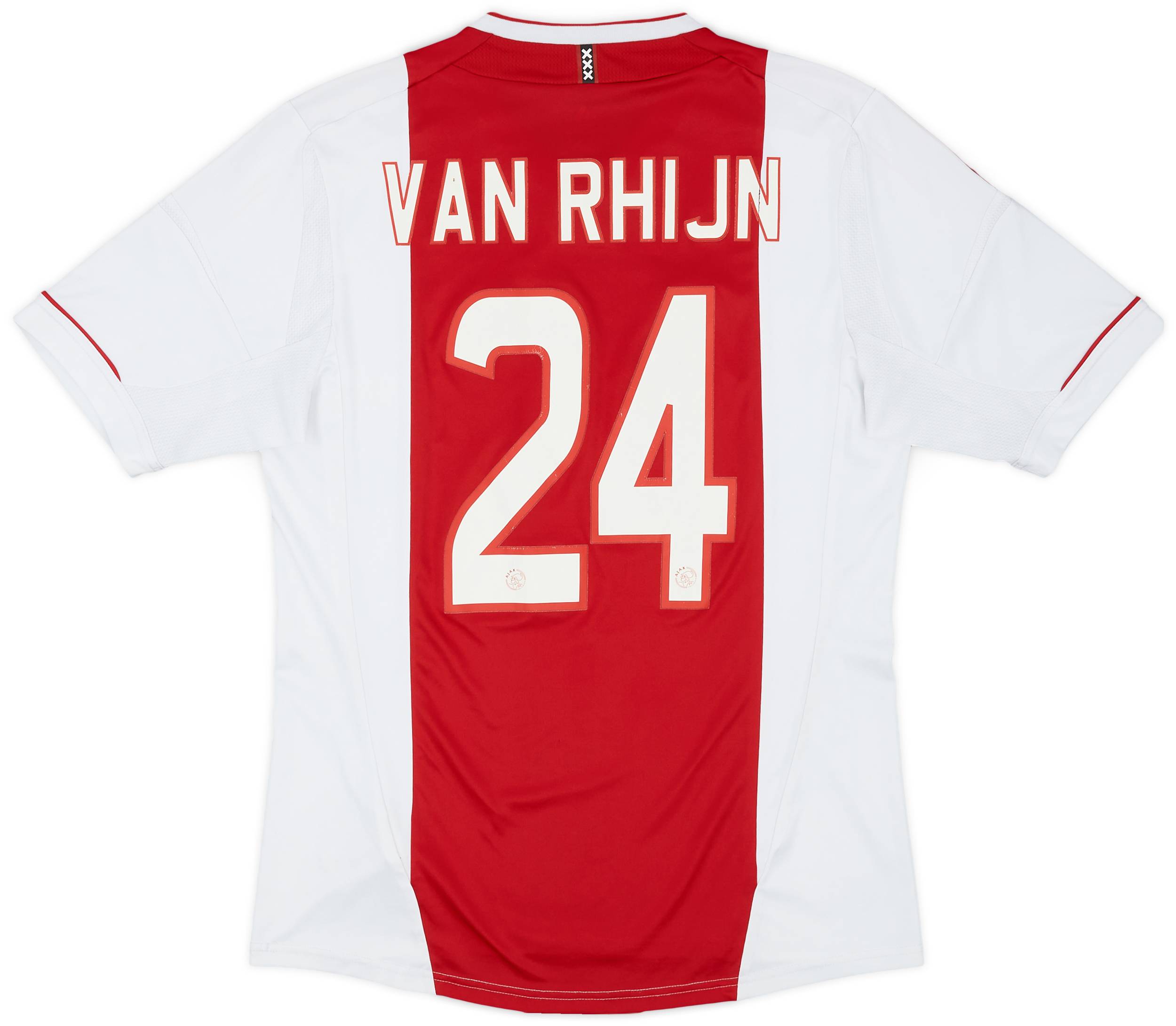 2012-13 Ajax Home Shirt Van Rhijn #24 - 5/10 - (M)