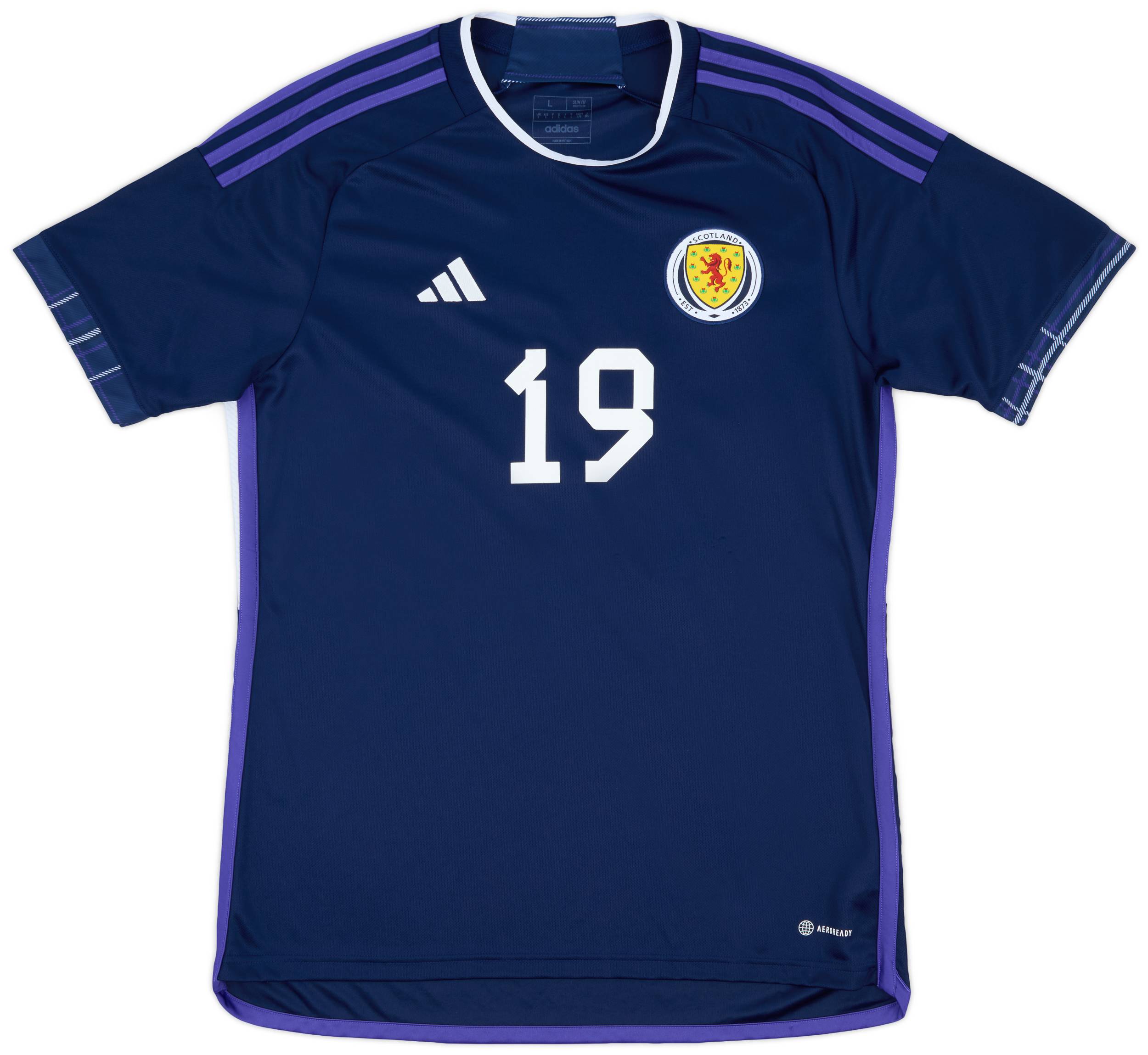 2022-23 Scotland Home Shirt # - 8/10