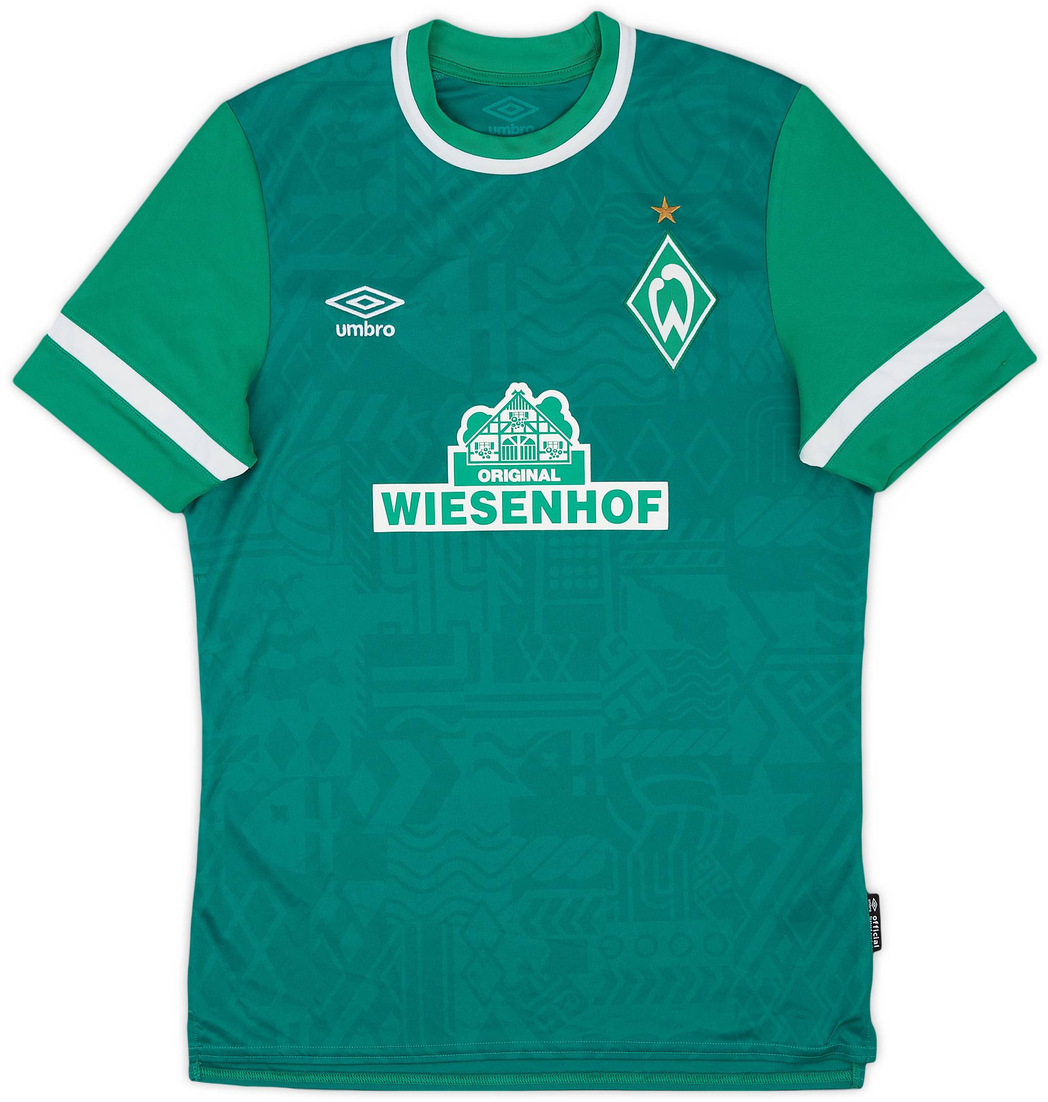 2021-22 Werder Bremen Home Shirt - 9/10 - (S)