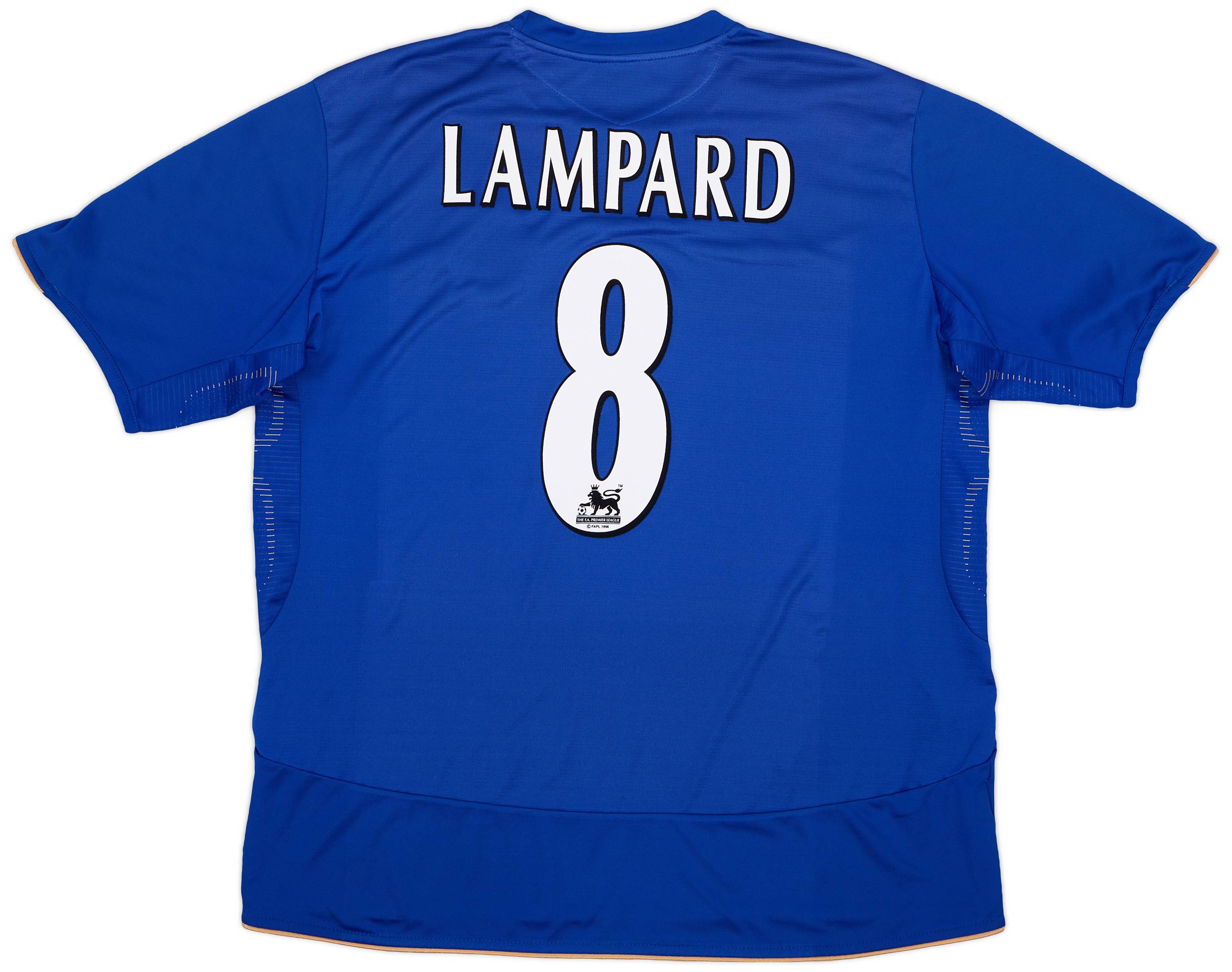 2005-06 Chelsea Centenary Home Shirt Lampard #8 - 7/10 - (3XL)