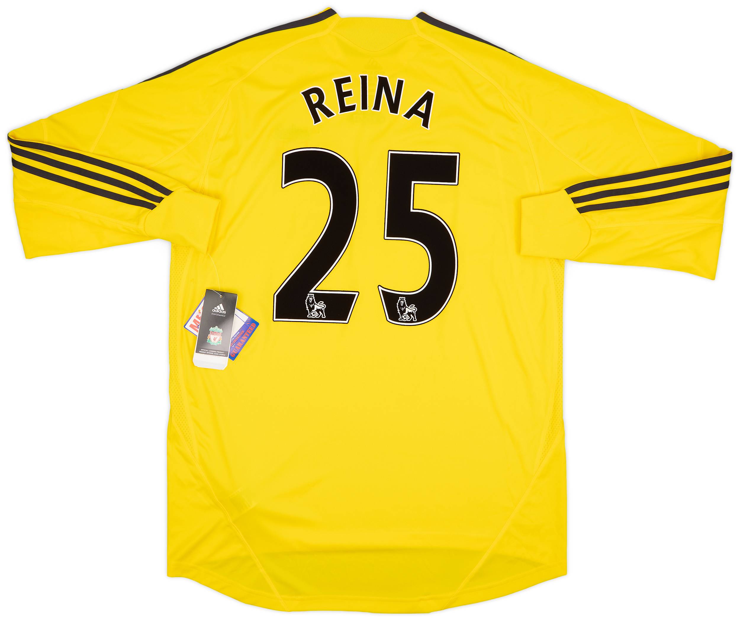 2009-10 Liverpool GK Shirt Reina #25 (L)