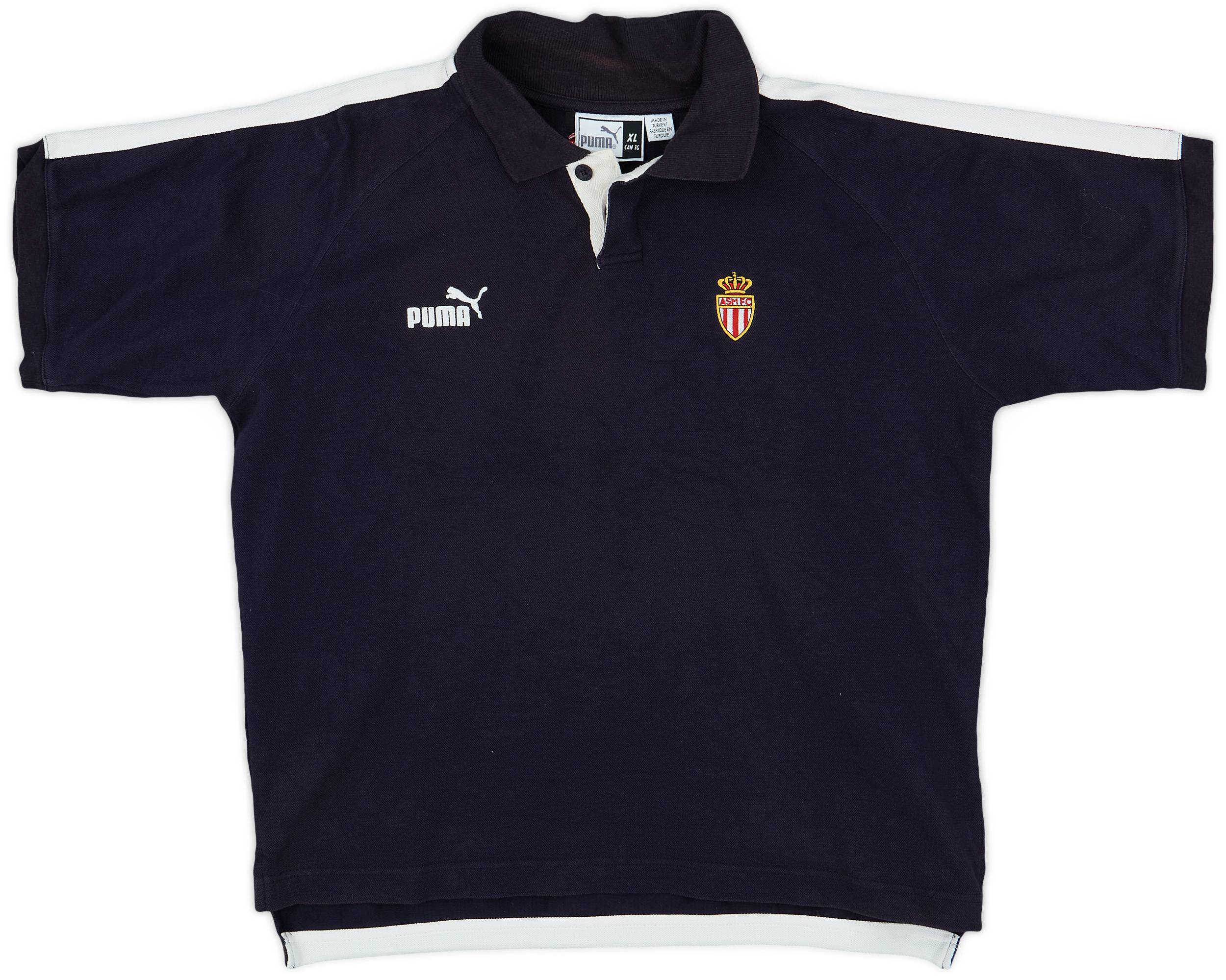 2001-02 Monaco Puma Polo Shirt - 8/10 - (XL)