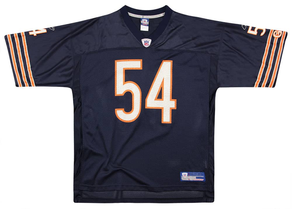2002-04 Chicago Bears Urlacher #54 Reebok On Field Jersey (Home) XL