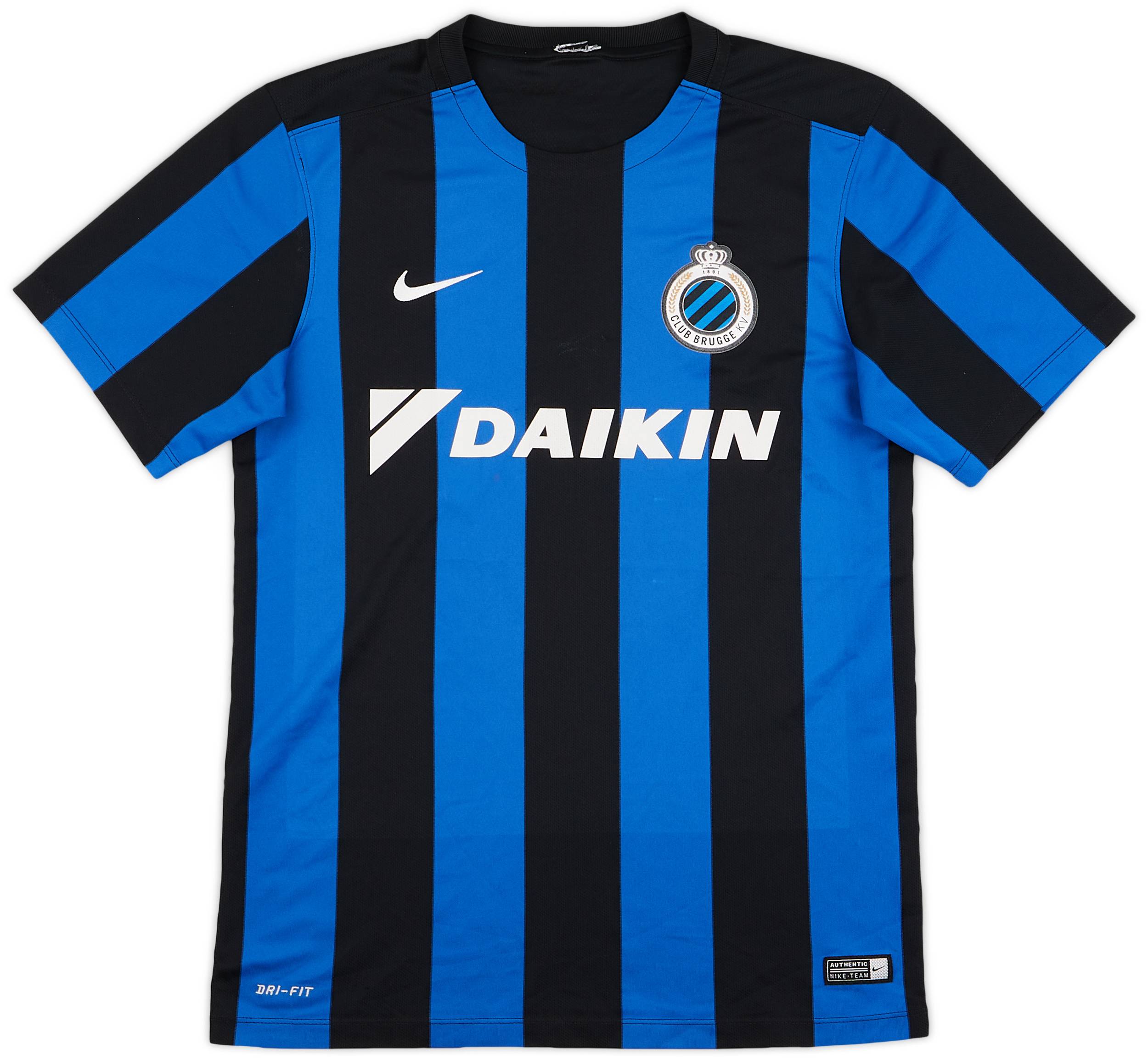 2015-16 Club Brugge Home Shirt 7/10 (S)