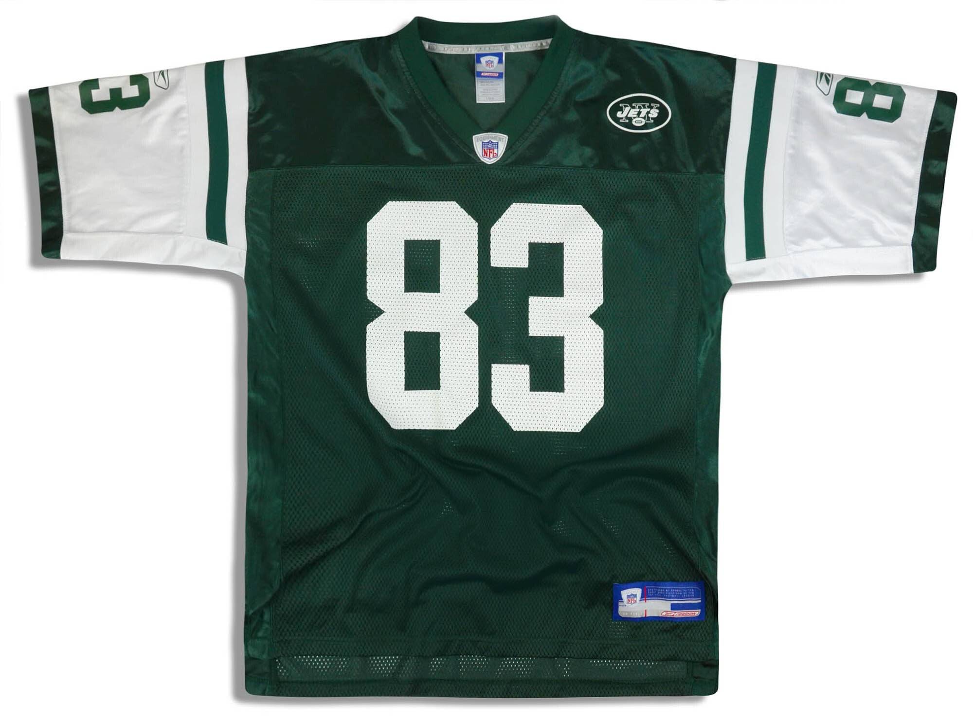 2002-04 New York Jets Moss #83 Reebok On Field Jersey (Home) XL