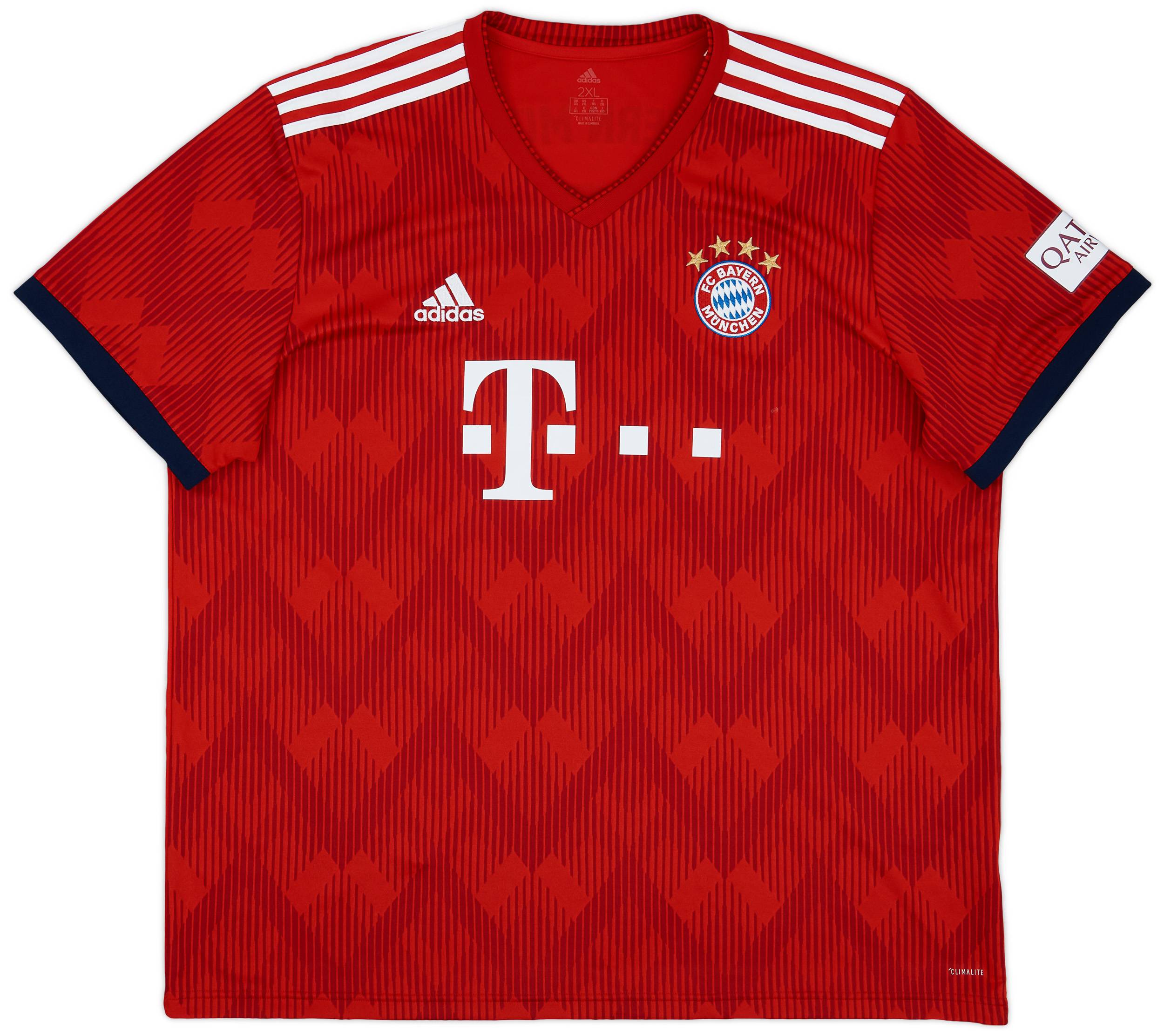 ウェア FC Bayern Munich LEWANDOWSKI 9 2019-20 Bayern Munich Home Shirt Lewandowski #9 - 7/10 - (XXL)