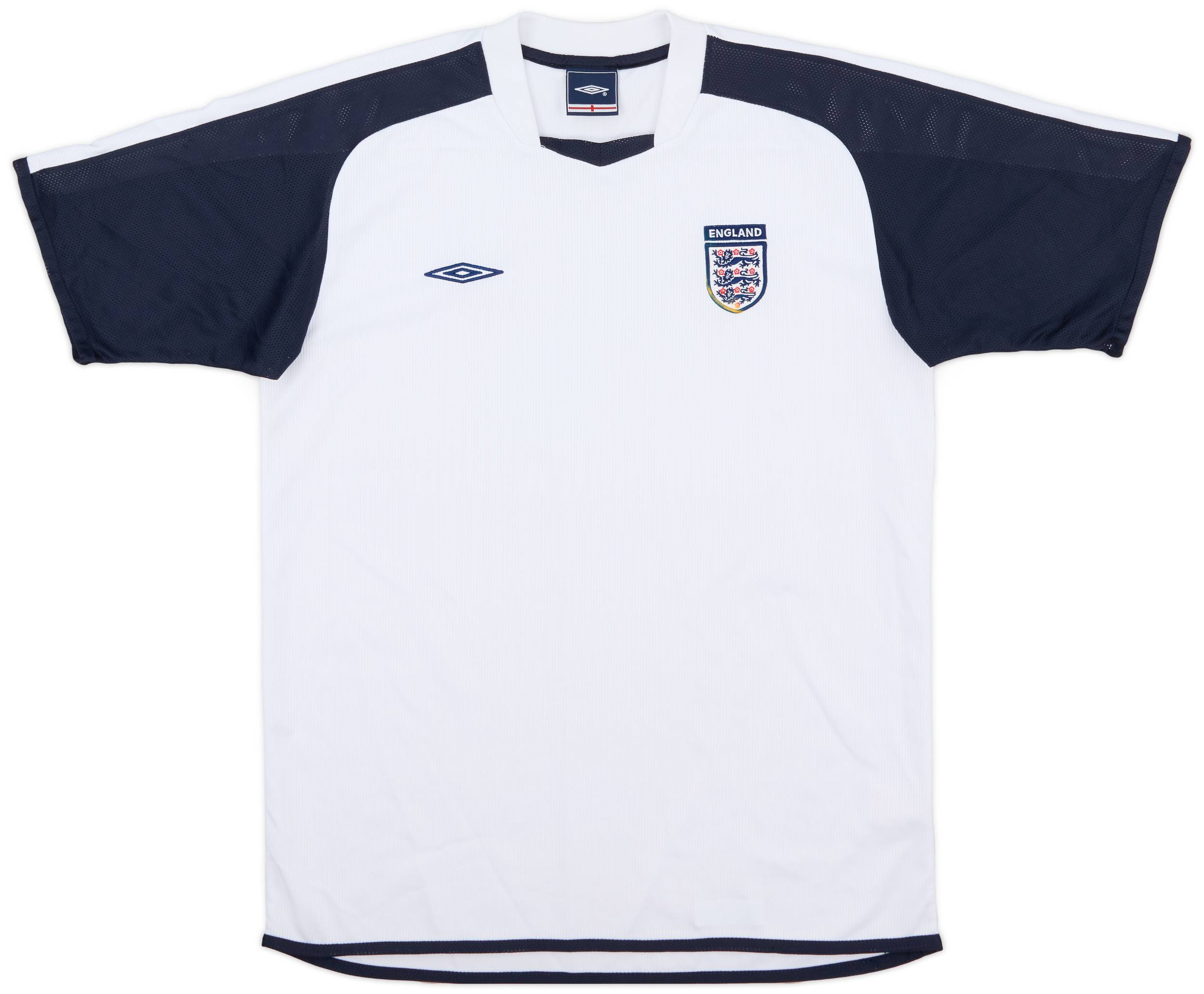 2004-05 England Umbro Training Shirt - 7/10 - (M)